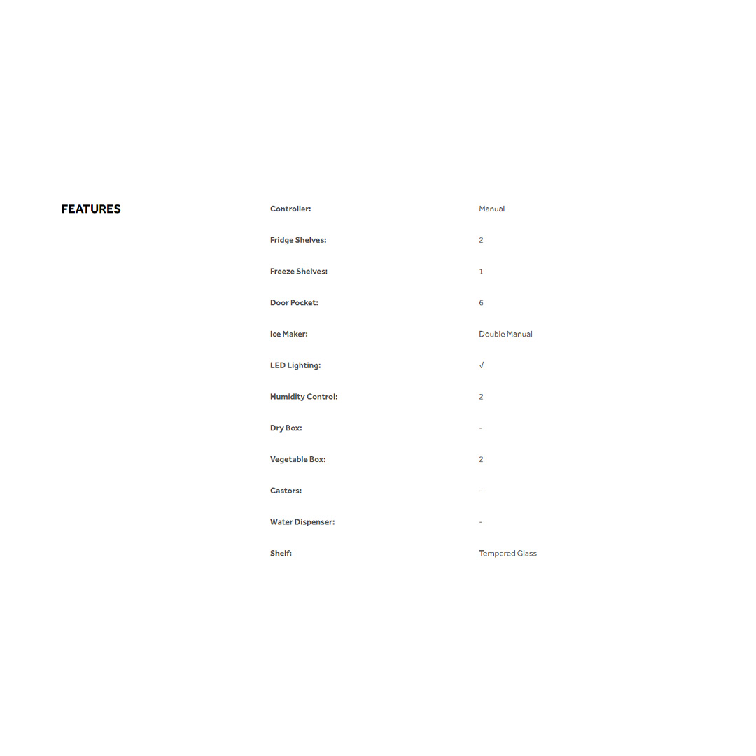 HAIER 448L 2 Doors Top Mount DC Inverter Refrigerator HRF-IV498H | DC Inverter Technology | Stainless Steel Handle | LED Lighting | Ice Maker | Humidity Control | Refrigerator with 2 Year Warranty