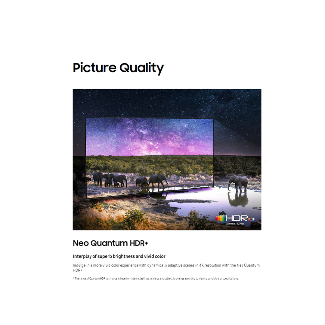 SAMSUNG 65" 4K UHD Smart NEO QLED TV QA65QN95CAKXXM | Dolby Atmos® | Tizen™ Smart TV | Web Browser | SmartThings | App Casting | Smart TV with 2 Year Warranty