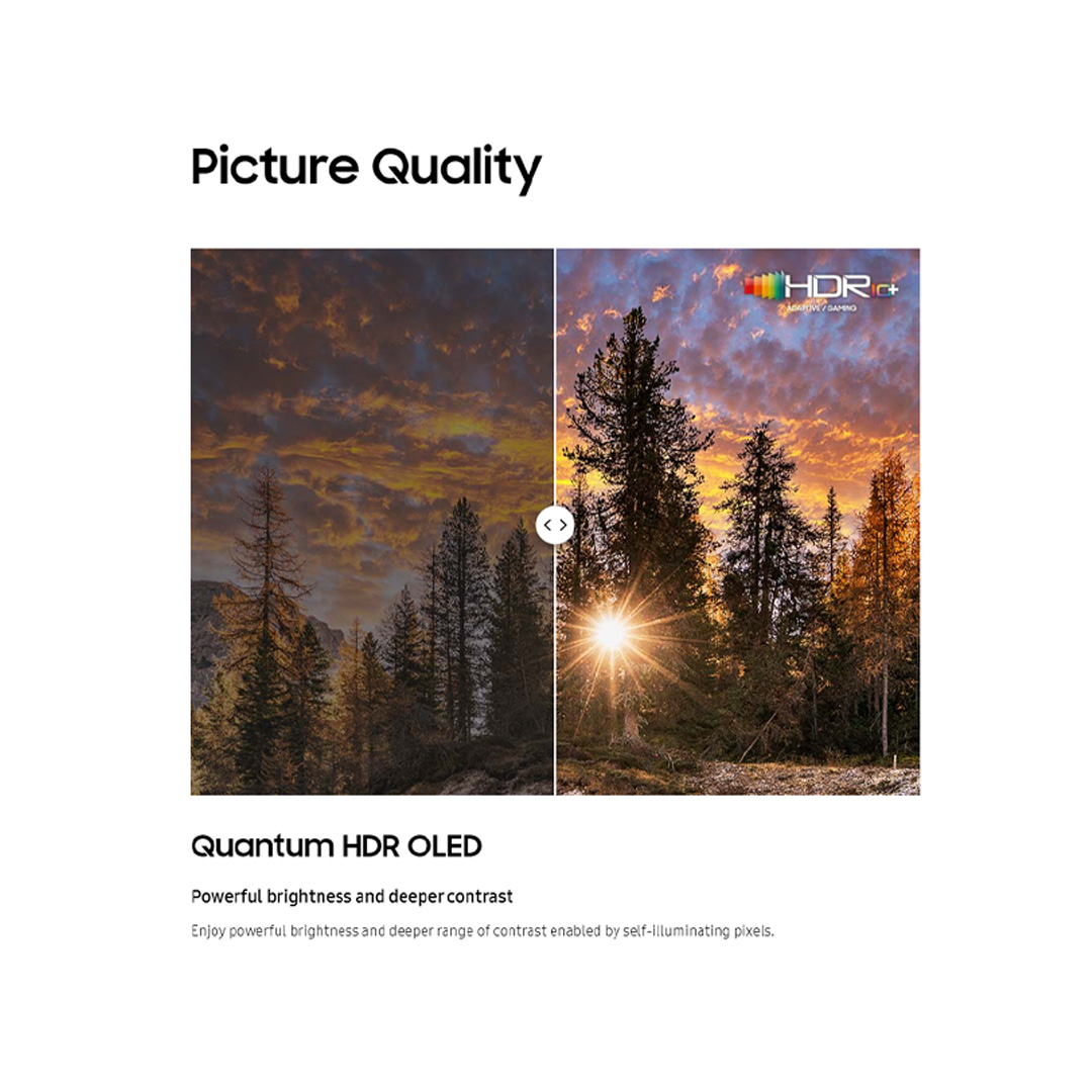 SAMSUNG 65" 4K UHD Smart OLED TV QA65S90CAKXXM | ILaserSlim Design  | Dolby Atmos | Smart Hub | SmartThings | HDR | HDMI | Smart TV with 2 Year Warranty