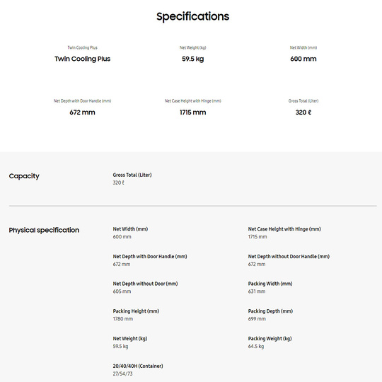 SAMSUNG 411L 2 Doors Top Mount Inverter Refrigerator RT32K5552SL/ME | Twin Cooling Plus | Moisture-Full Freshness | 5 Conversion Modes | Refrigerator with 1 Year General & 10 Year Compressor Warranty