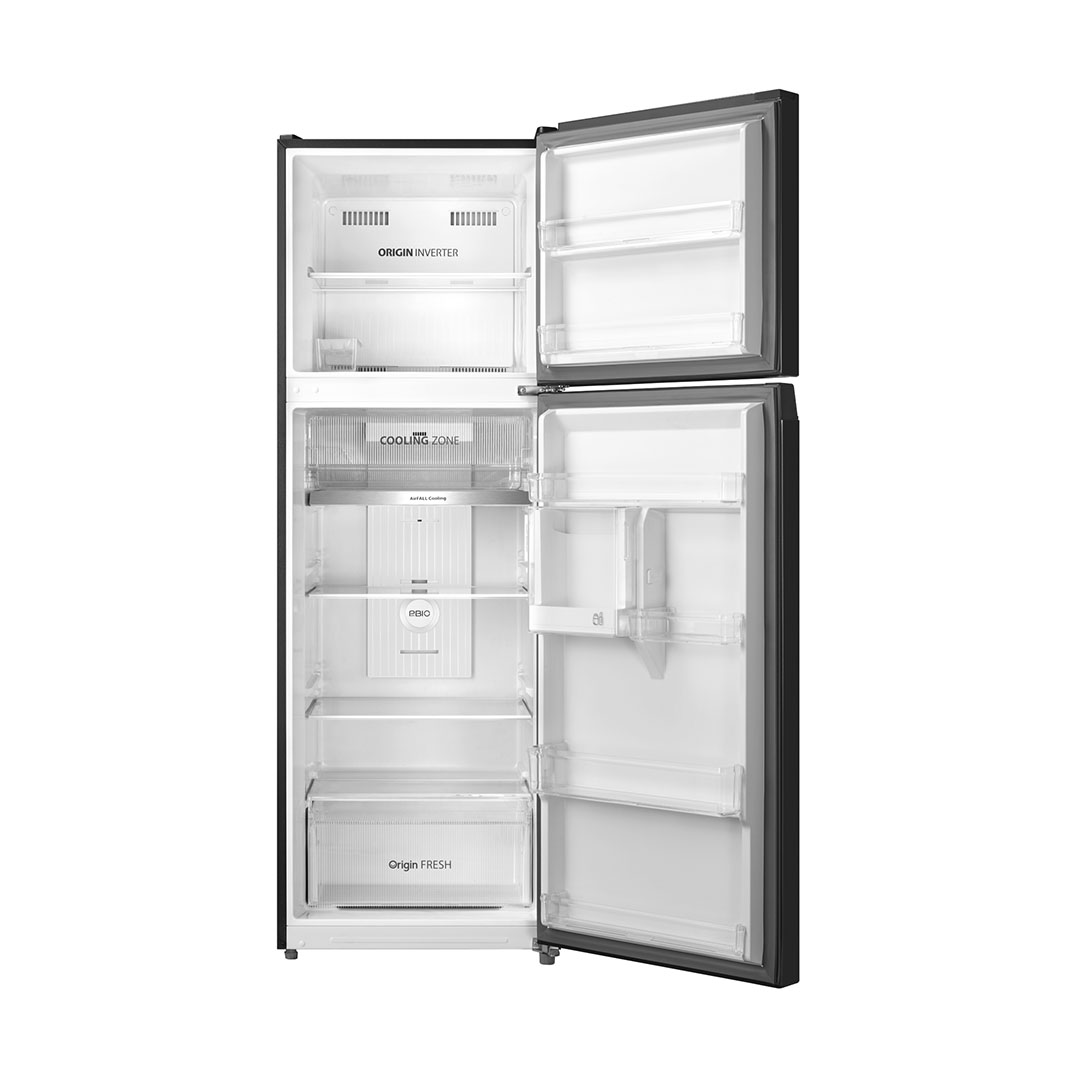 TOSHIBA 400L 2 Doors Inverter Refrigerator GR-RT468WE-PMY(37) | AirFALL Cooling | Origin Inverter | Humidity Control | Refrigerator with 1 Year General and 12 Year Compressor Warranty