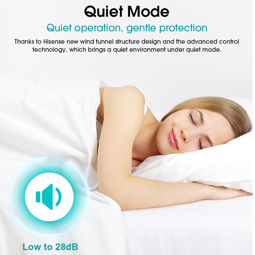 HISENSE 1.5HP R32 Non-Inverter Wall Mount Air Conditioner  AN13DBG1 | Fast Cooling |  Large Blade | LED display | Air Conditioner with 2 Years Warranty