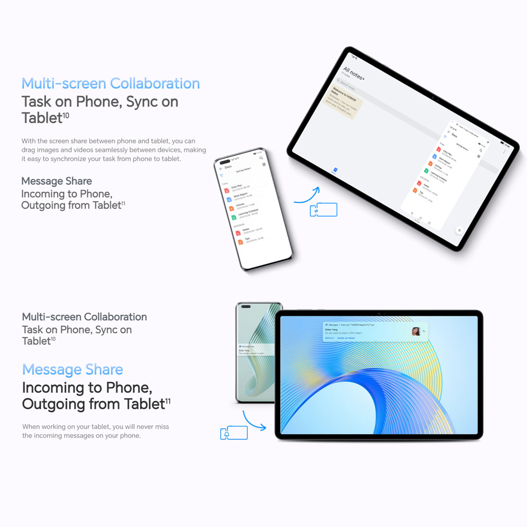 HONOR Pad X9 | 4GB+128GB | 11.5” Eye-Comfort Display | Qualcomm 6nm Snapdragon® 685 | Thin & Lightweight Body | 7250mAh Large battery | Tablet with 1 Year Warranty