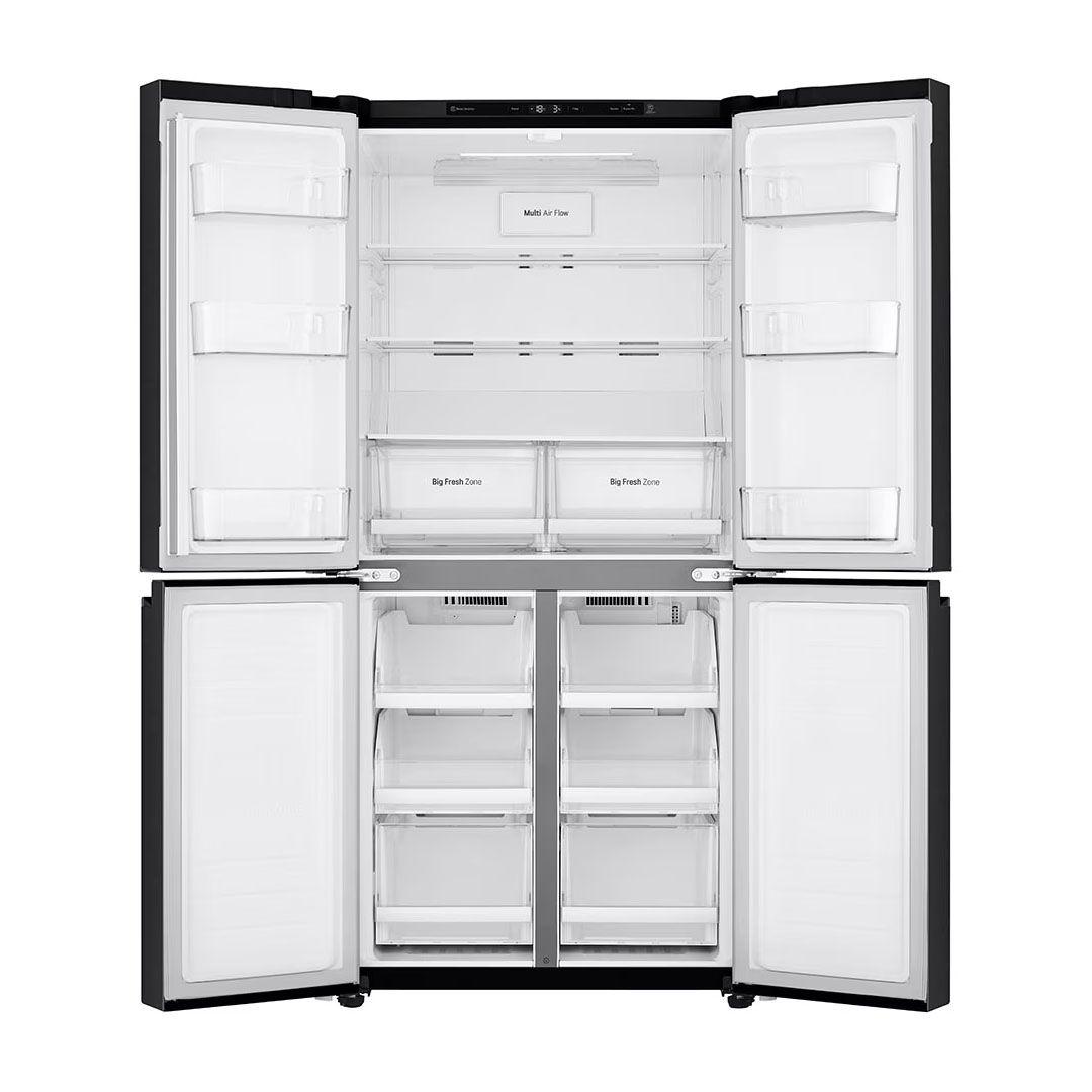LG 530L Multi Doors Smart Inverter Refrigerator GC-B22FTQVB | LINEAR Cooling™ | Soft LED Panel Lighting | Fresh Zone | Refrigerator with 1 Year Warranty