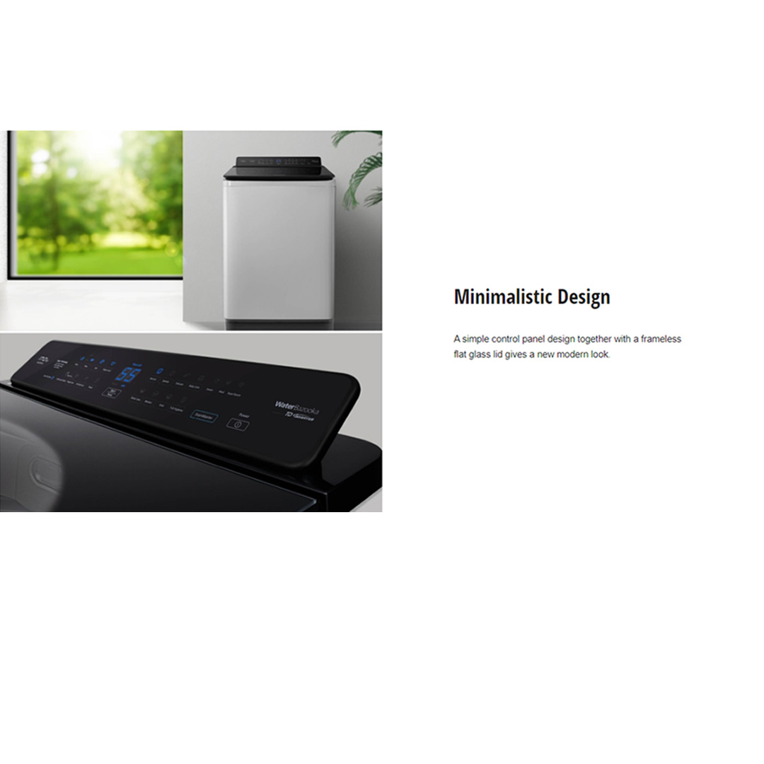 Panasonic 15KG Top Load TD Inverter Washing Machine with BLDC motor  NA-FD15X1HRT | Fine Foam to Lift Stains Easily | Deep Clean for More Hygienic Washing | Powerful Water Blasts Stains Away | Washing Machine with 1 Year Warranty