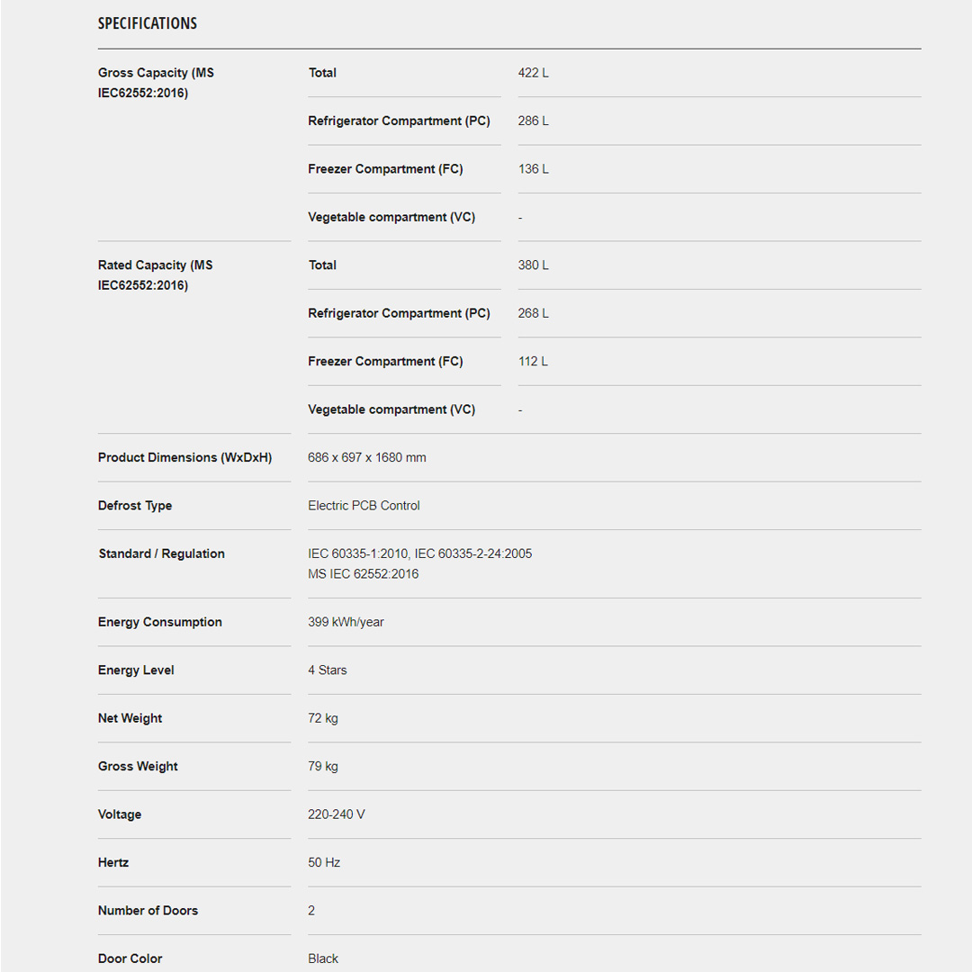Panasonic 422L 2 Doors Bottom Mount Inverter Refrigerator with AI ECONAVI NR-BX421WGKM | Moisture Retained for Vegetable Storage | Anti-bacterial Effect | Cook Healthy Meals Every Day with Prime Fresh | Refrigerator With 1 Year Warranty