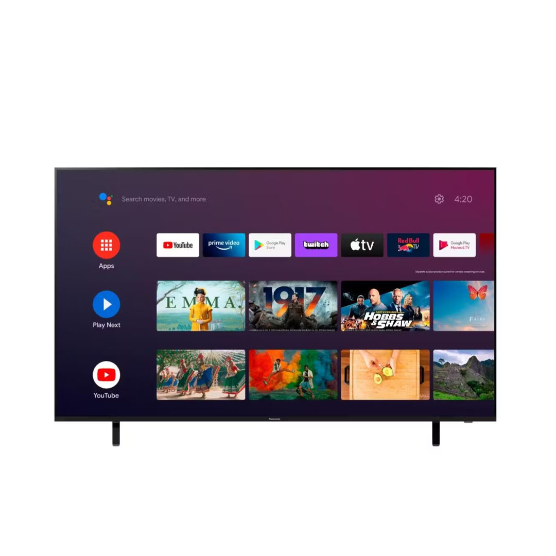 Panasonic 65" 4K UHD Android LED TV TH-65LX650K | Google Assistant | Chromecast built-in | HDR Bright Panel | 4K Studio Colour Engine | Hexa Chroma Drive | Bluetooth | Android TV with 2 Year Warranty