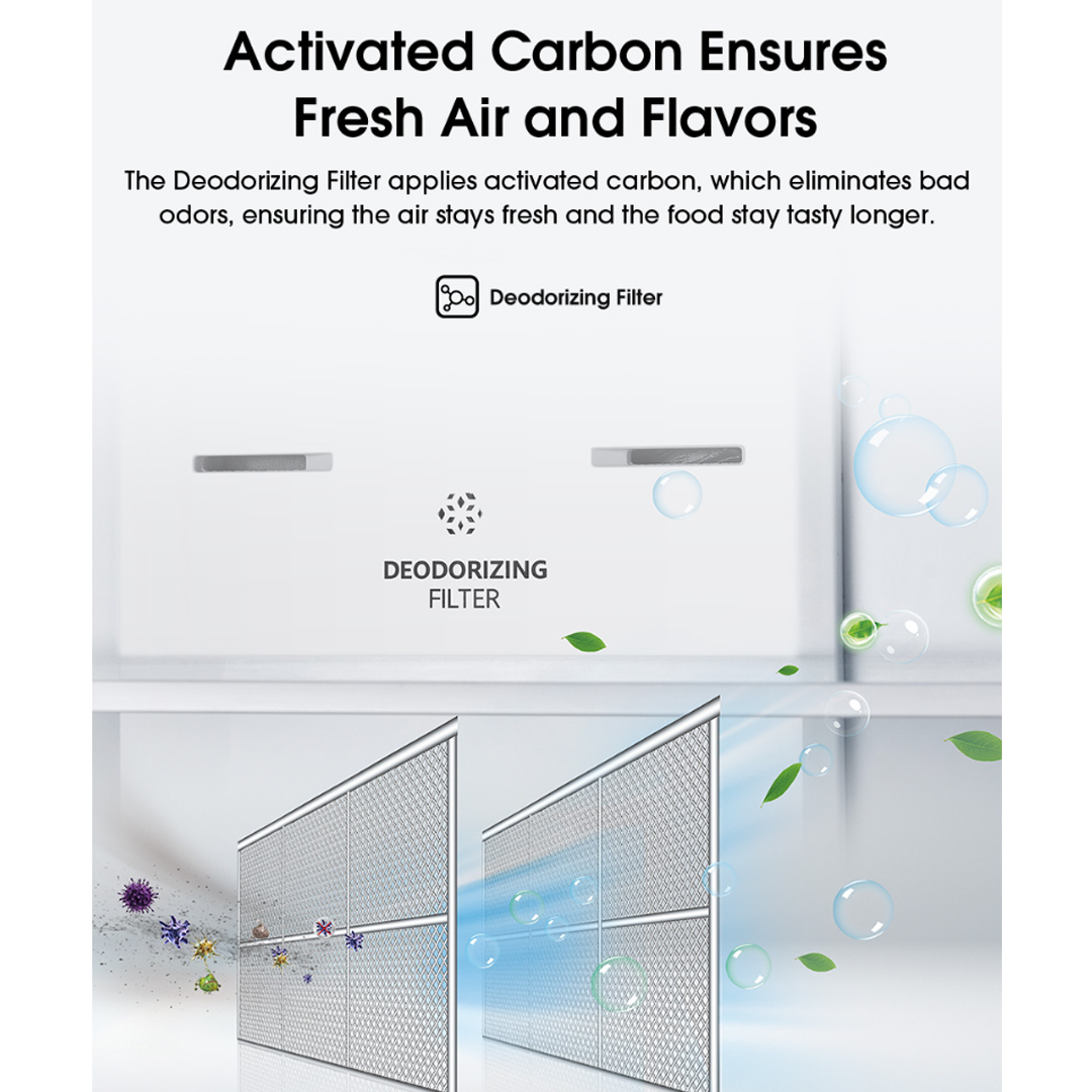 HISENSE 500L 2 Doors Top Mount Durable Inverter Refrigerator RT549N4AW-MBU | Multi Air Flow | Deodorizing Filter | Moisture Fresh Crisper | Durable Inverter | LED Lighting | Removable Twist Ice Maker | Refrigerator with 3 Year Warranty