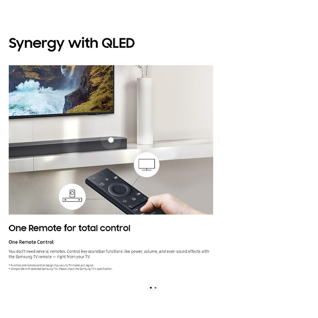 SAMSUNG 39W Q-series Soundbar with Subwoofer HW-Q800B/XM Dolby Atmos