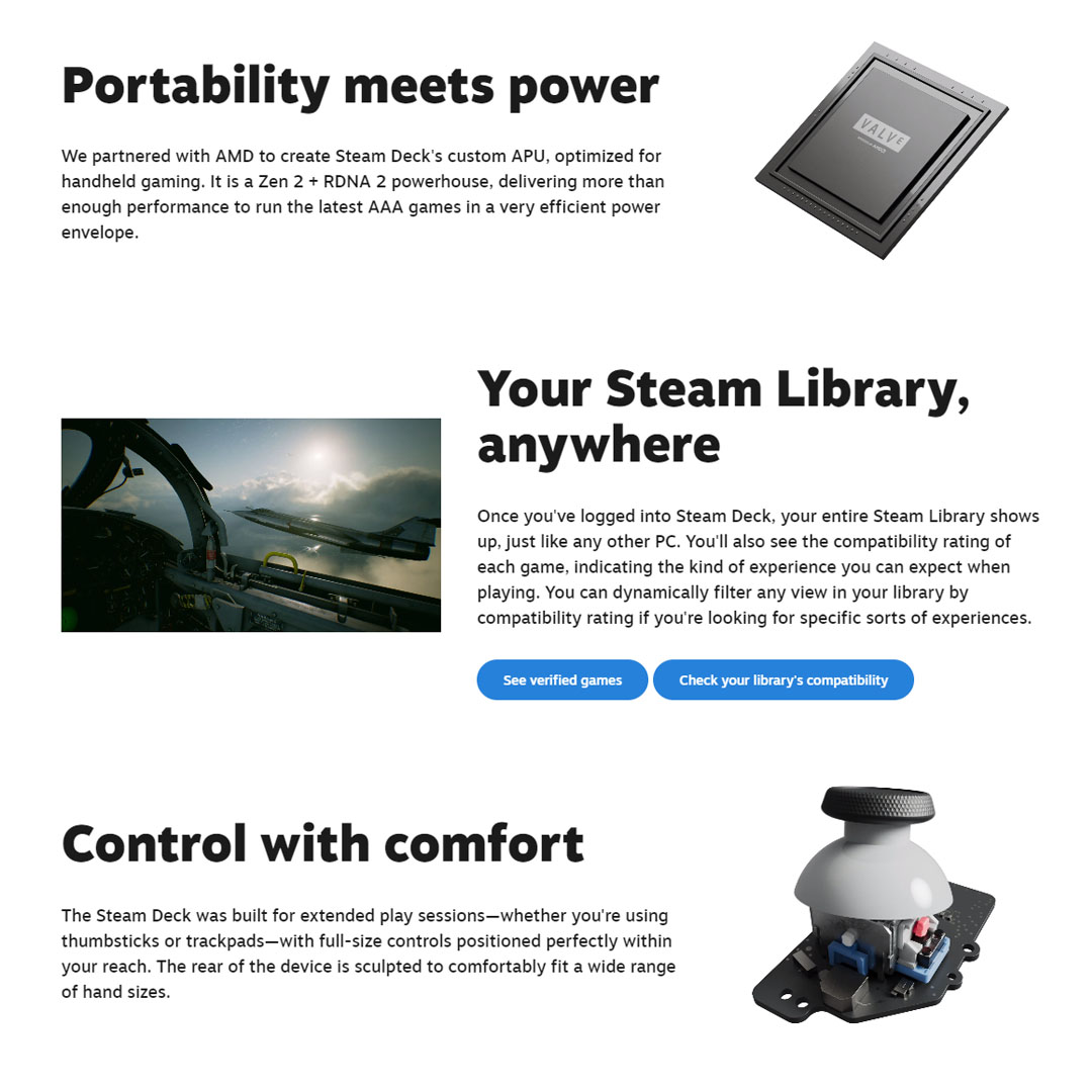 Valve Steam Deck 64GB Brand New - Ships Next Day - Factory