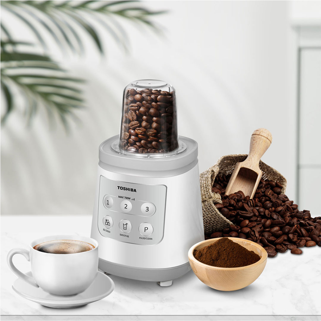 TOSHIBA 2L Jug Blender BL-70PR1NMY | 700W motor | 3 Speed | Ice Crush Function | Jigsaw 6-point Blade | Blender with 1 Year Warranty