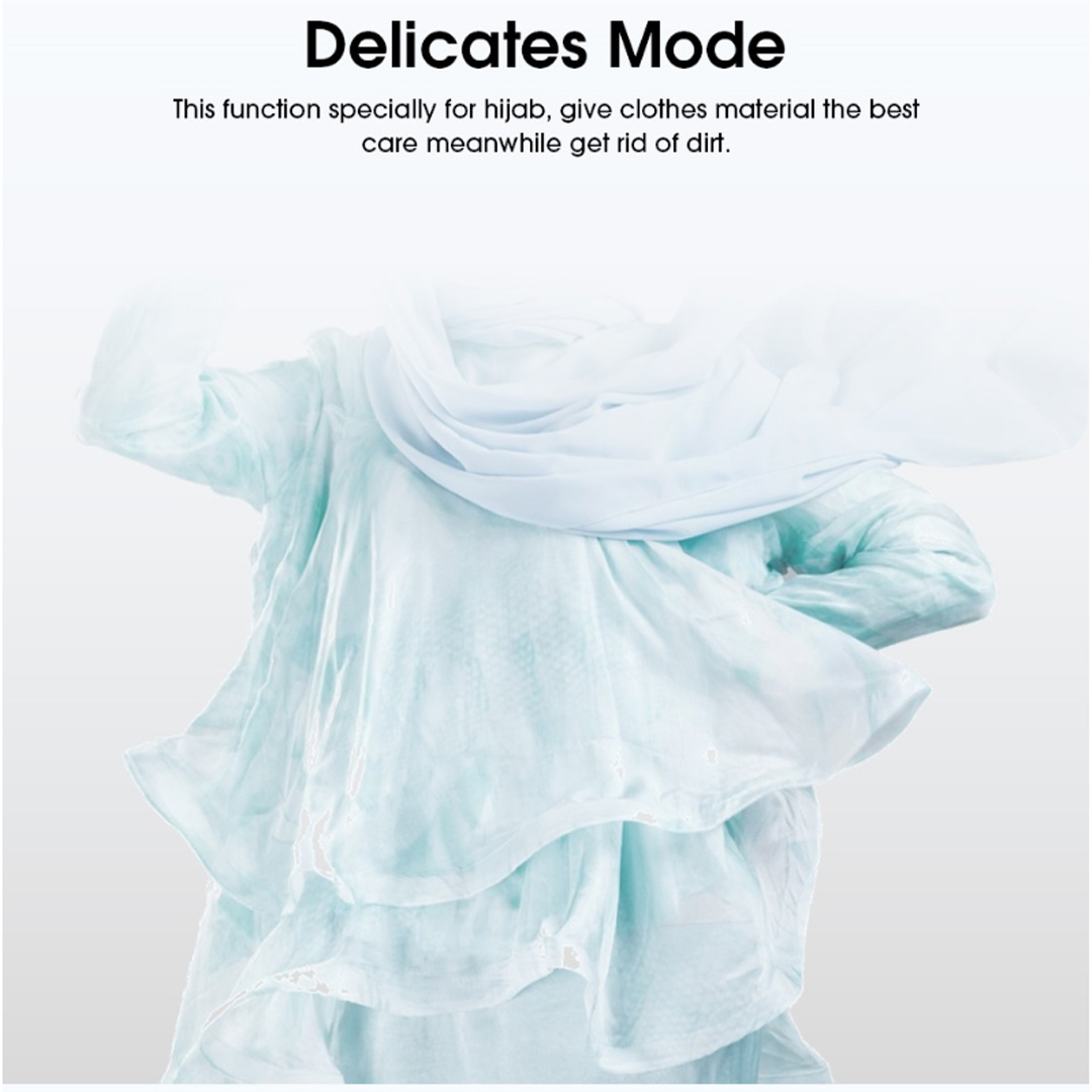 HISENSE 13KG Top Load Washing Machine with HIJAB Mode WTJA1301T | Double Magic Filter | Tub Clean | Delicates | Auto Balance | Air Dry | Pearl Drum | Wide Voltage | Blubble Clean | Extra Soft | Double Magic Filter | Washing Machine with 2 Year Warranty