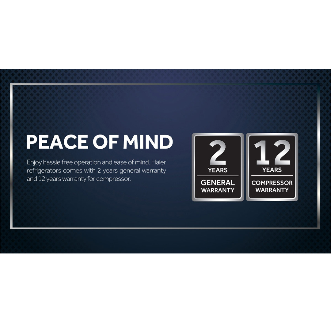 HAIER 516L 4 Doors DC Inverter Refrigerator HRF-IG525AM(GB) | No Frost | Touch LED | Door Pocket | Ice Maker | Humidity Control | Refrigerators with 2 Years Warranty