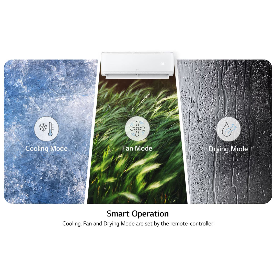 LG 2HP R32 Dual Inverter Wall Mount Air Conditioner S3UC18HZCAA / S3NC18HZCAA | Dual Sensing | Fast Cooling | Auto Swing | Air Conditioner with 2 Year Warranty