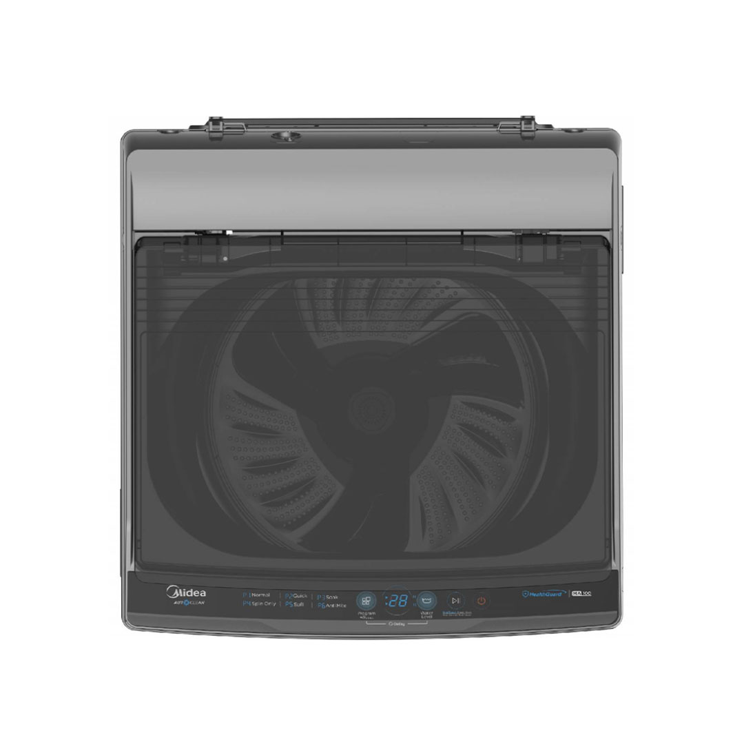 Midea 9.5KG Top Load Washing Machine  MA100W95 | 5' Quick Wash | One-Touch Smart Wash | Auto Clean | Water Cub Tub | Washing Machine with 2 Year Warranty