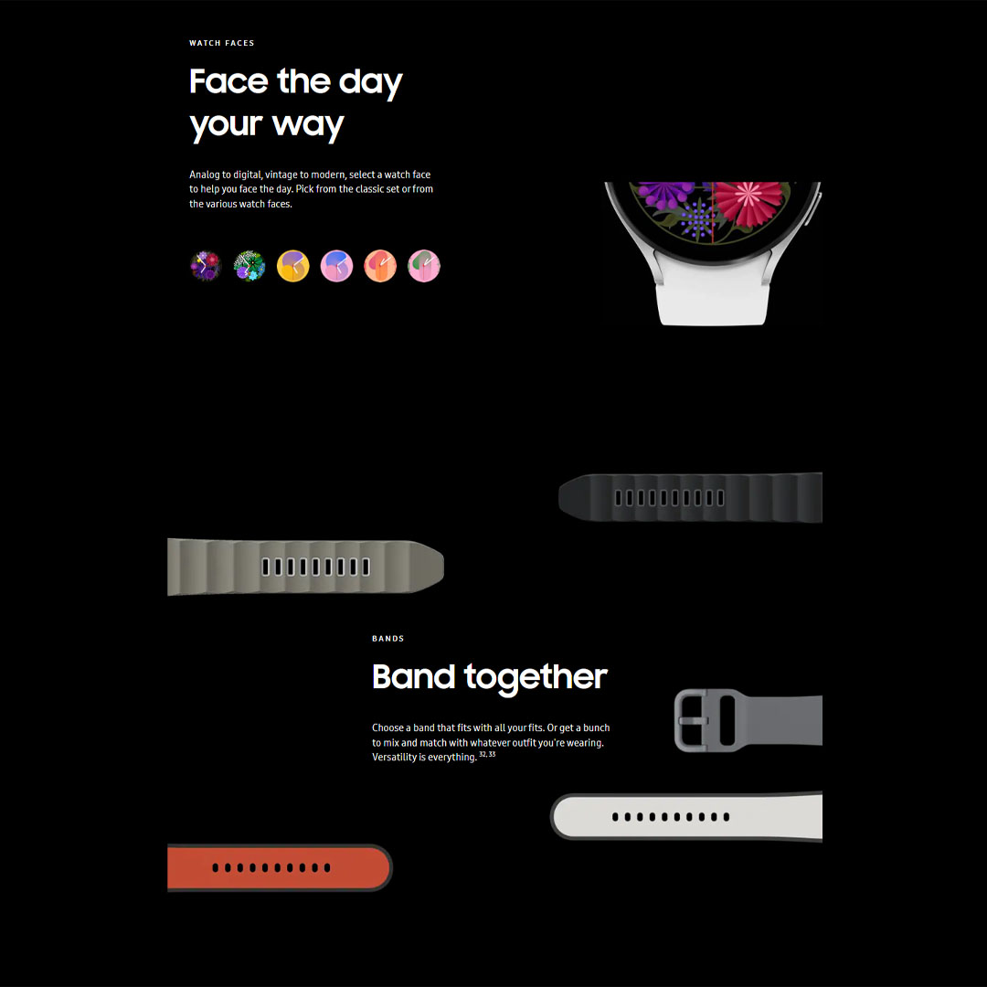 SAMSUNG Galaxy Watch5 Bluetooth 40mm | 3-in-1 Samsung BioActive Sensor | 5ATM+IP68 Water Resistant | Sleep Tracking | Smart Watch With 1 Year Warranty