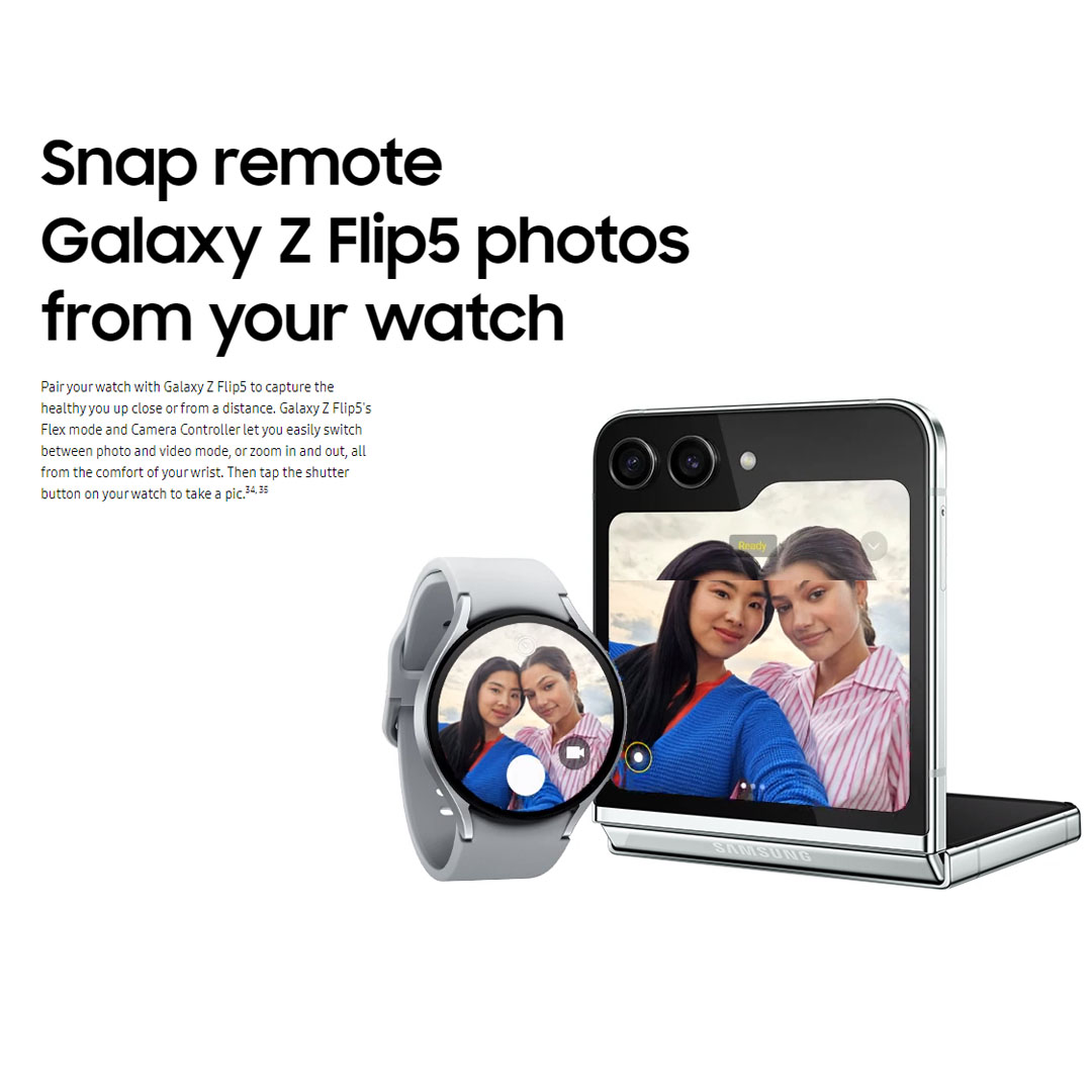 SAMSUNG Galaxy Watch6 Bluetooth 40mm / 44mm | Bluetooth v5.3 | 20% larger 30% slimmer | Sapphire Crystal Glass | Smart Watch with 1 Year Warranty