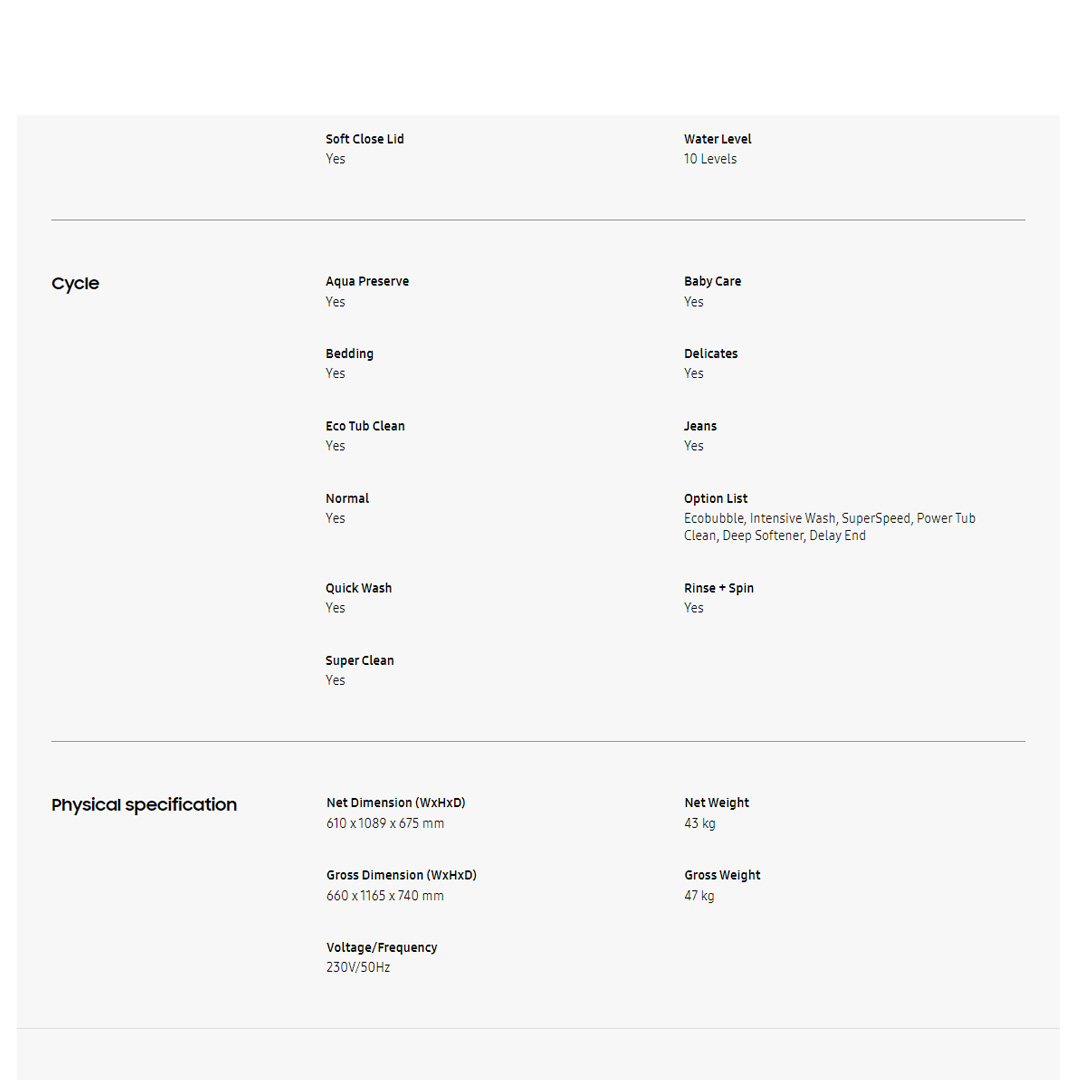 SAMSUNG 15KG Top Load Digital Inverter Washing Machine with Ecobubble WA15CG5745BDFQ | Dual Storm™ | Super Speed | Magic Filter | VRT Technology | Washing Machine With 1 Year Warranty