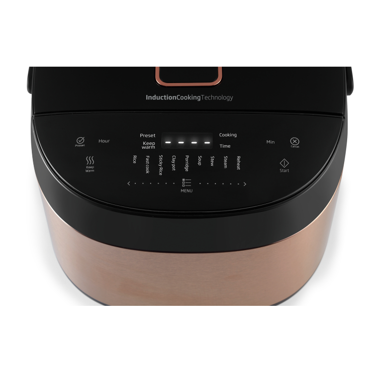Beko 1.8L Rice Cooker RCI 80143 B | Induction Heating Rice Cooker Technology | 9 Preset Auto Programs | Keep Warm Function | Built-in Timer | LCD Screen | Cool-touch Body | Rice Cooker with 2 Years Warranty