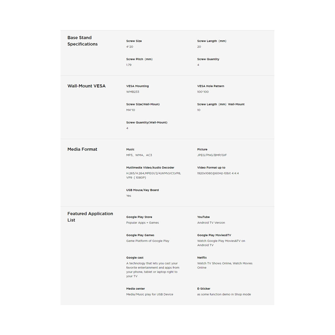 TCL 32" AI Smart Android TV 32S65A | Dolby Audio | AI-IN | Voice Search | Google Assistant | Chromecast Built-in | Built In Youtube & Netflix | Android TV with 2 Years Warranty