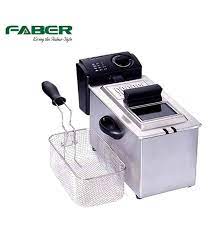 FABER 3L Deep Fryer FDF 2038 | Stainless Steel Housing | Removable Oil Container | Adjustable Temperature Control | Immersed Oil Heating Element | Deep Fryer with 1 Year Warranty