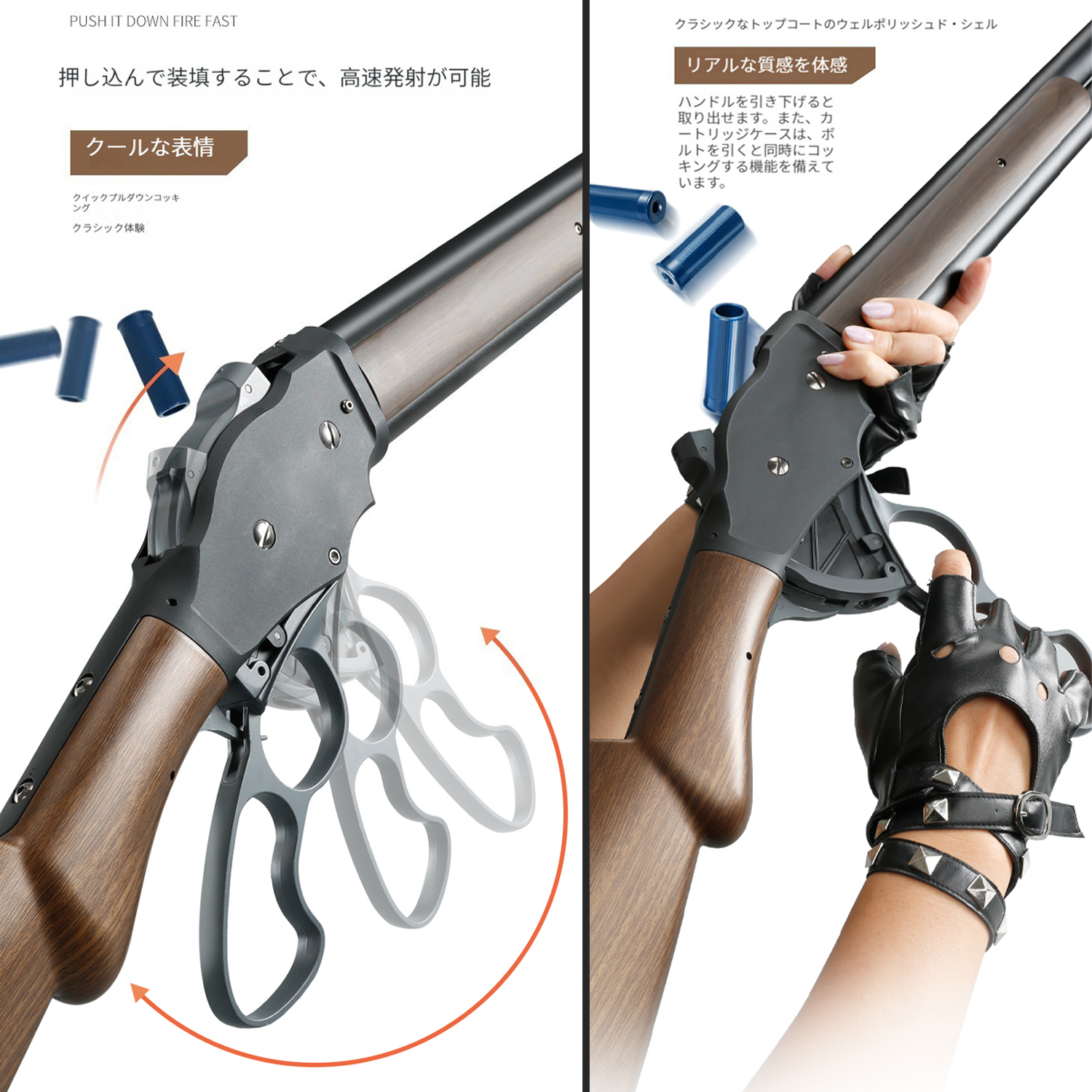 UDL M1887 第2世代 ショットガン風おもちゃ銃 散弾銃 スポンジ弾 スポンジ銃 UDAOLI正規品14歳以上向