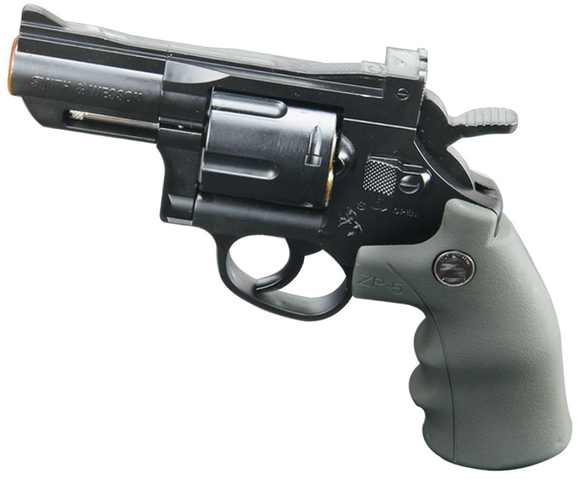 リボルバーおもちゃ銃、zp-5、おもちゃハンドガン、ソフト弾丸銃 ，10歳以上