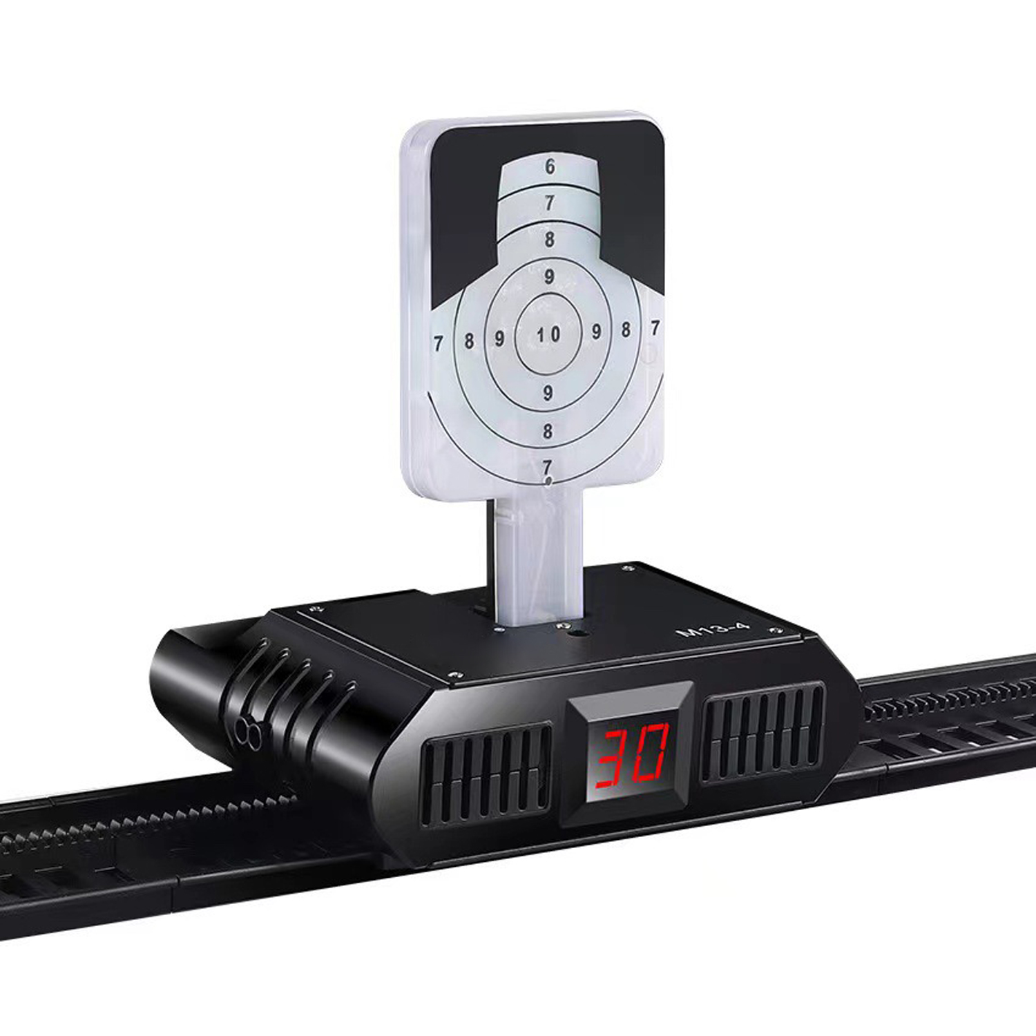 udltoy レーザーモデルレシーバー、MP40、 M&P40、 c96、 m9a1 、m92f、P320、M18、FN57、ルガー P08レーザーモデルレシーバー、自動起き上がり機能 スコアリング機能、 レーザターゲット+軌道、 (レーザーターゲット)