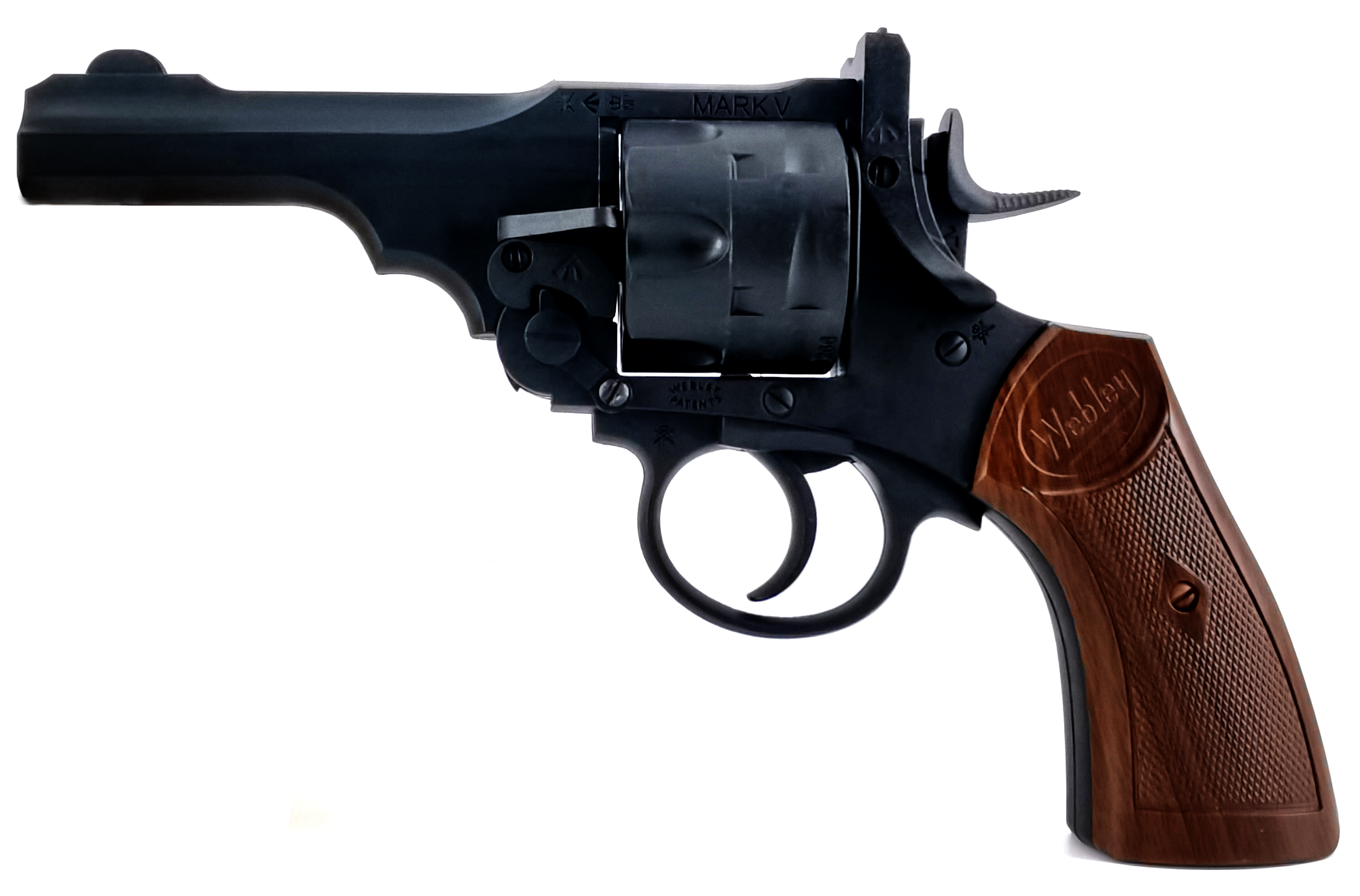 UDL ハンドガン風おもちゃ ウェブリー リボルバー 中折れ式 回転式 ハンドガン 拳銃 おもちゃ 排莢式 スポンジ弾 Mk-V Mk-VI Mk-IV ブラックウッドカラーU DAO LI正規品