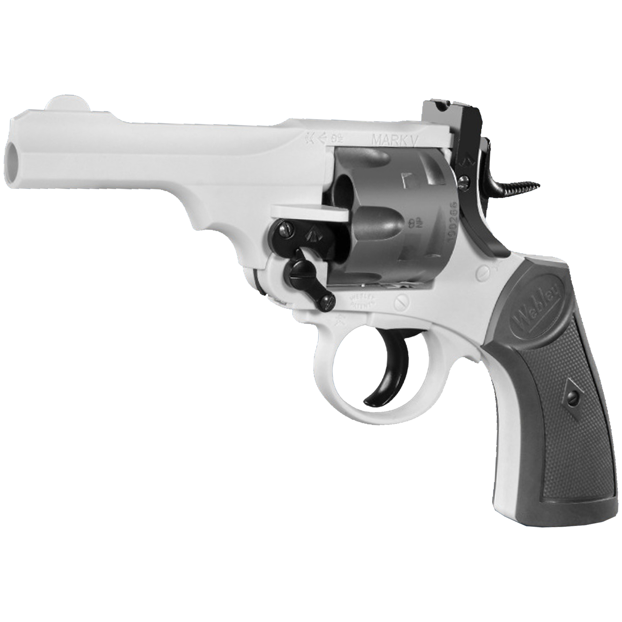 UDL ハンドガン風おもちゃ ウェブリー リボルバー 中折れ式 回転式 ハンドガン 拳銃 おもちゃ 排莢式 スポンジ弾 Mk-IV 正規品、U DAO LI