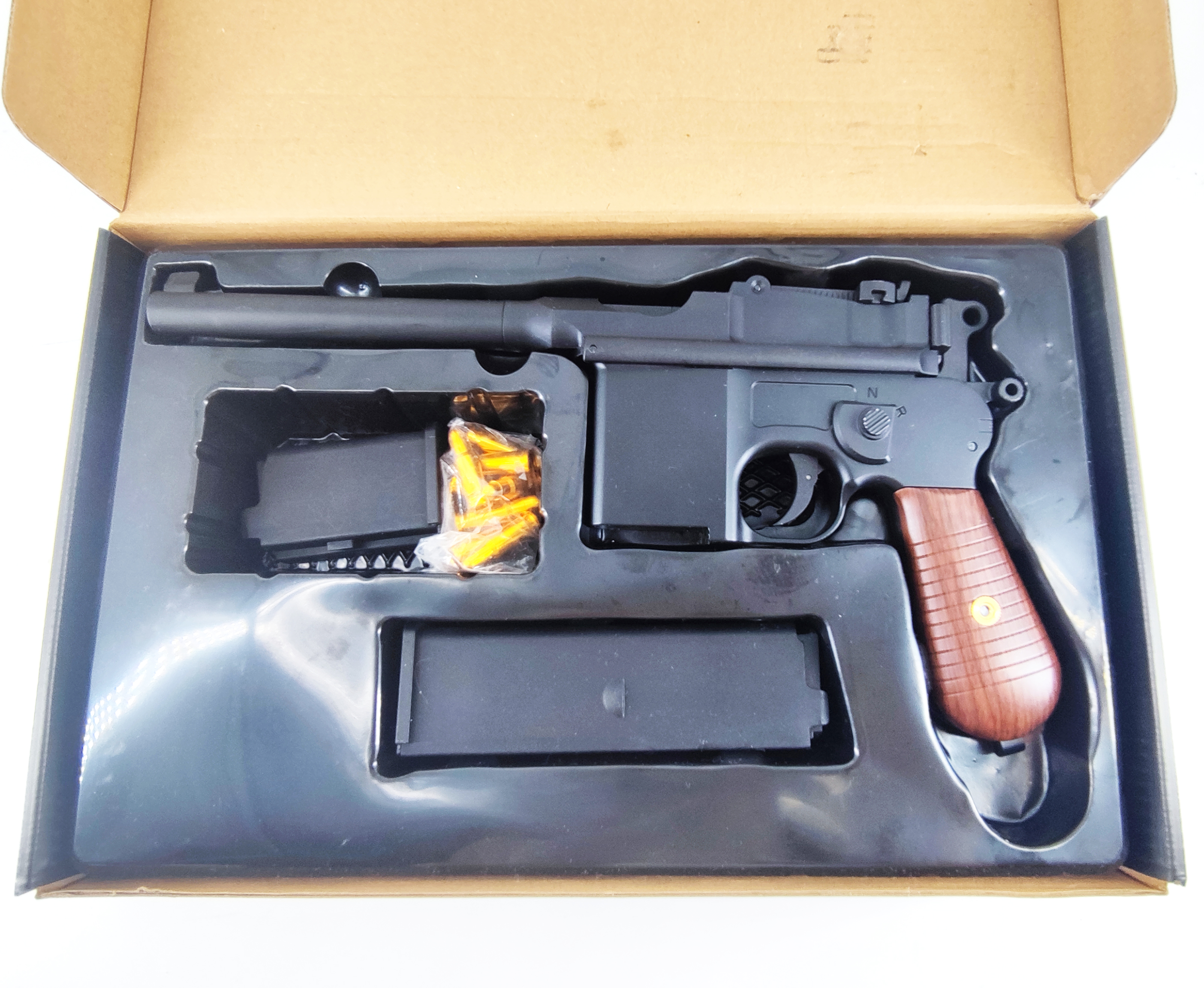  C96打ち上げ不可モデル銃 拳銃レーザー照射モデルおもち ブローバックスライドストップ 半自動式