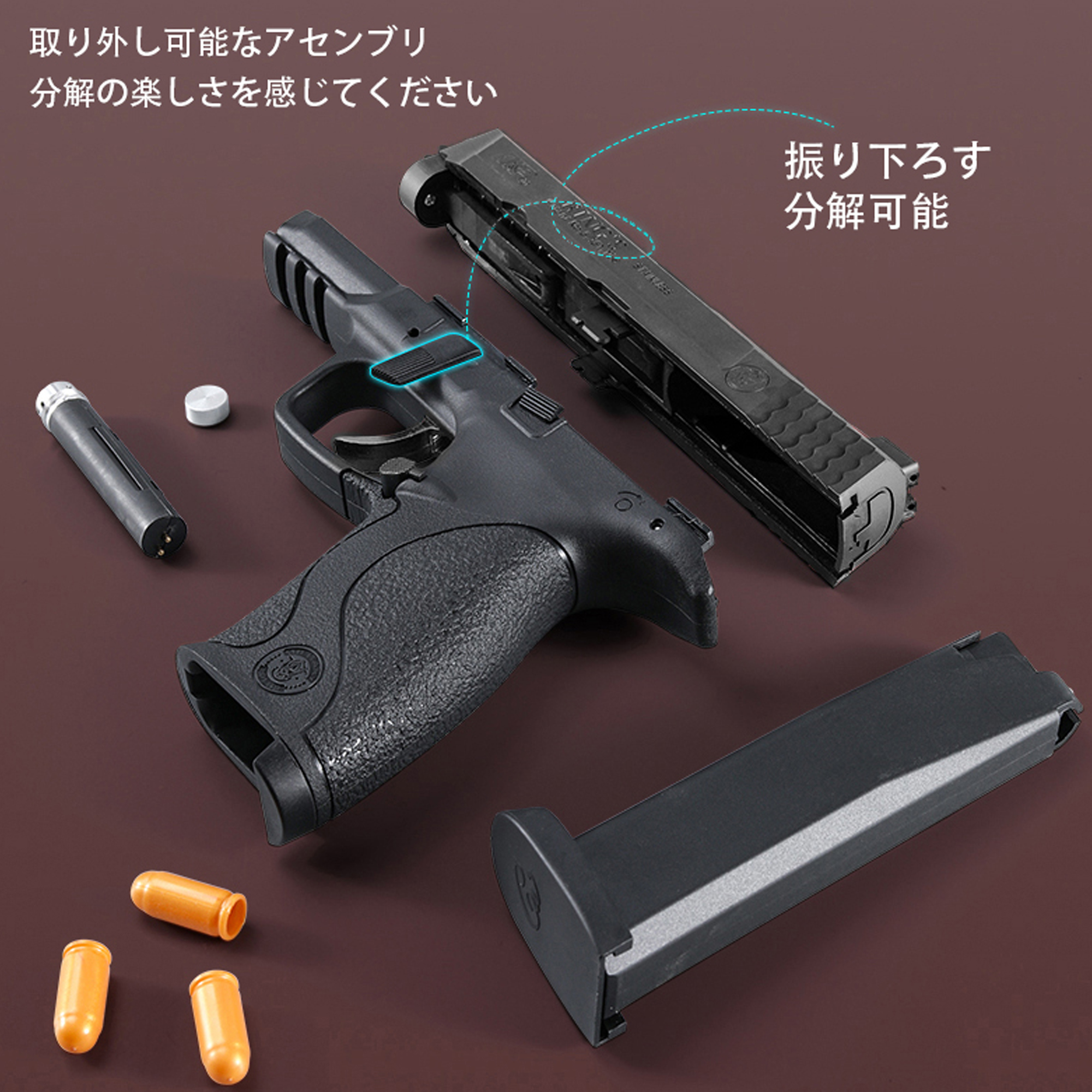 UDL mp40 、 フィンガーアクションブローバッ クトイガン モデルガン