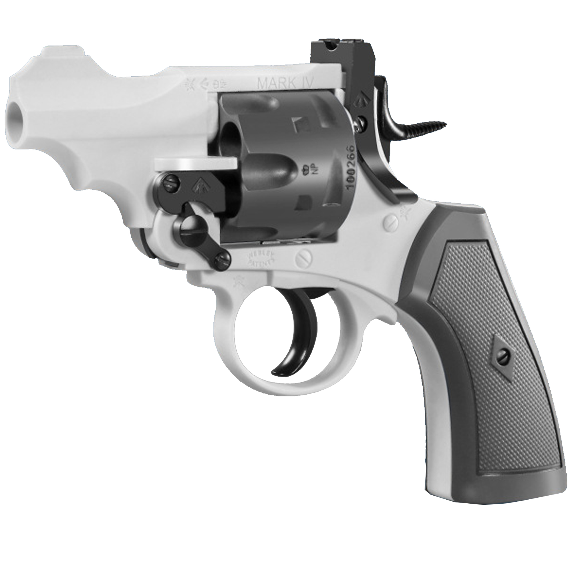 UDL ハンドガン風おもちゃ ウェブリー リボルバー 中折れ式 回転式 ハンドガン 拳銃 おもちゃ 排莢式 スポンジ弾 Mk-IV 正規品、U DAO LI