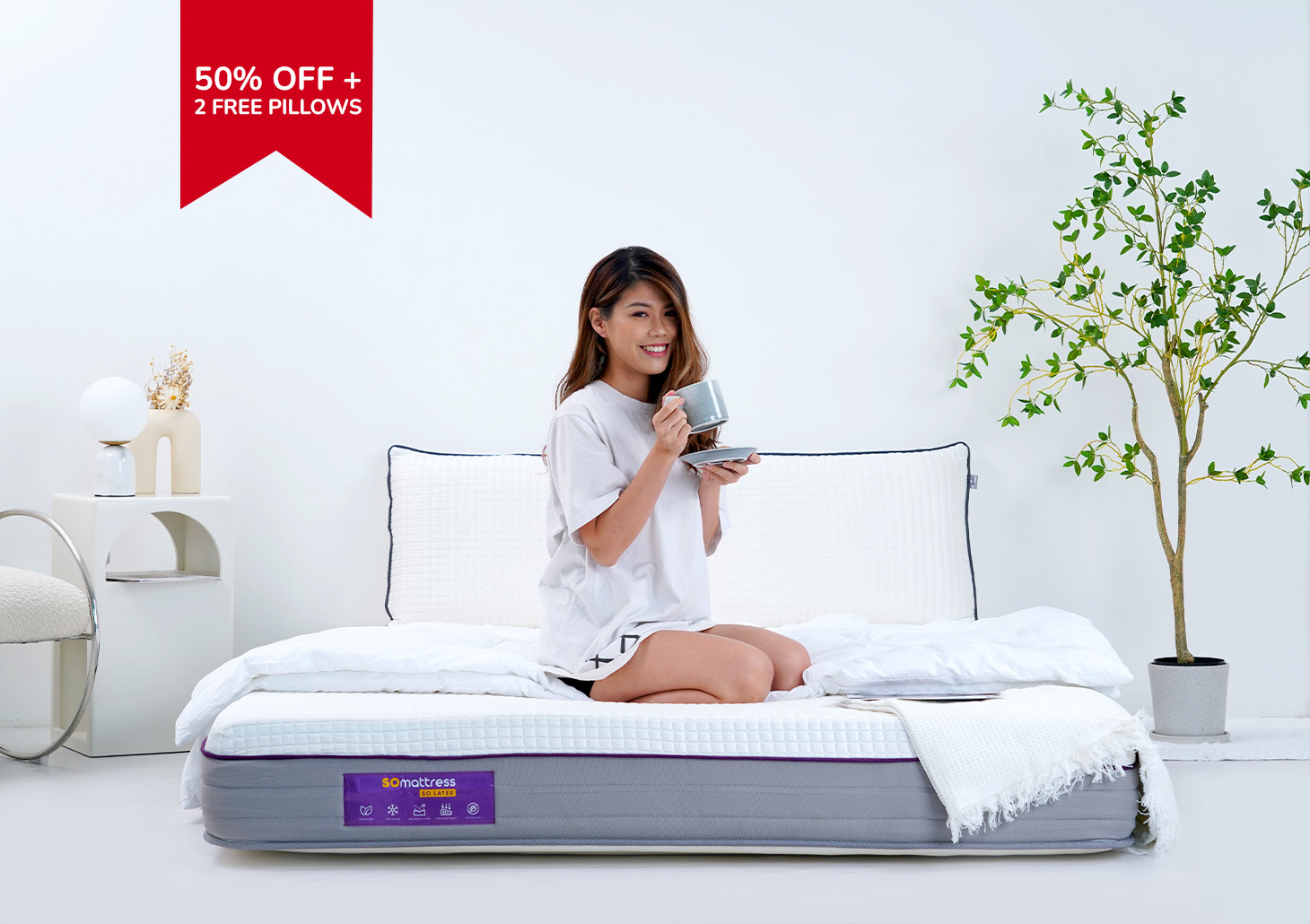 sohl mattress with latex and memory foam comfort layers