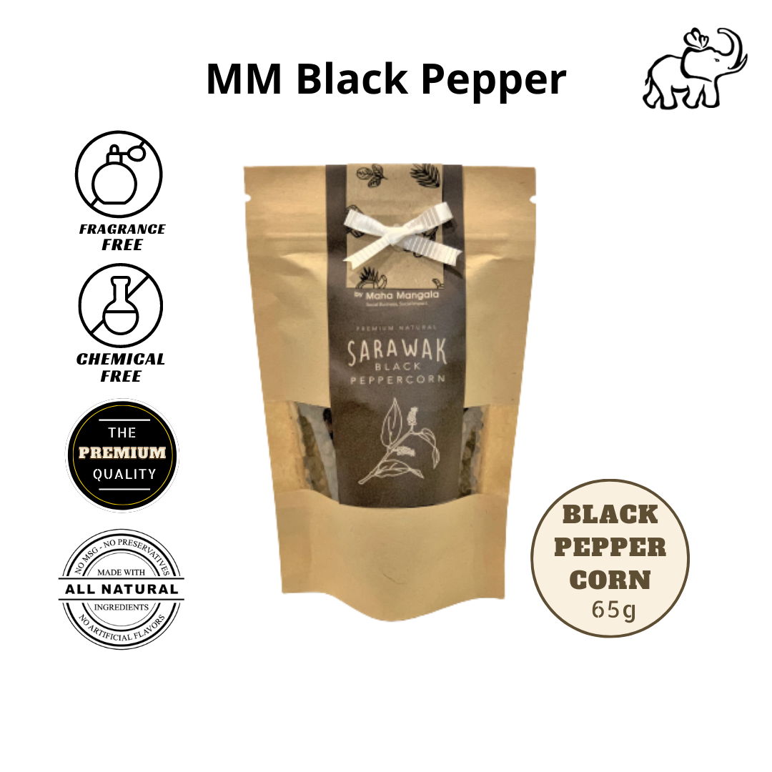 MM Sarawak Black Peppercorn 大吉祥砂劳越黑胡椒粒