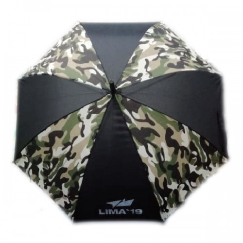 LIMA'19 Camouflage Umbrella 22" - Auto_Green