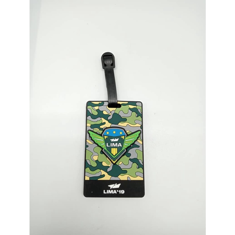 LIMA'19 Rubberised Luggage Tag
