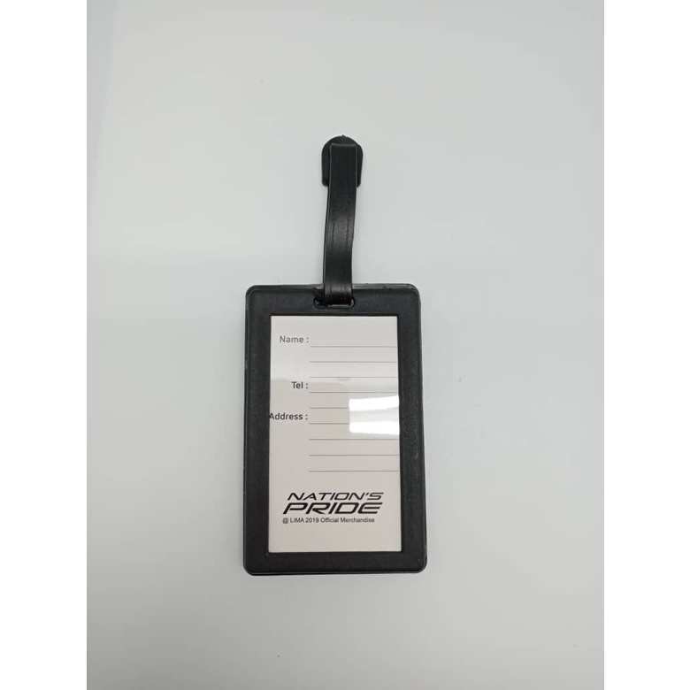 LIMA'19 Rubberised Luggage Tag