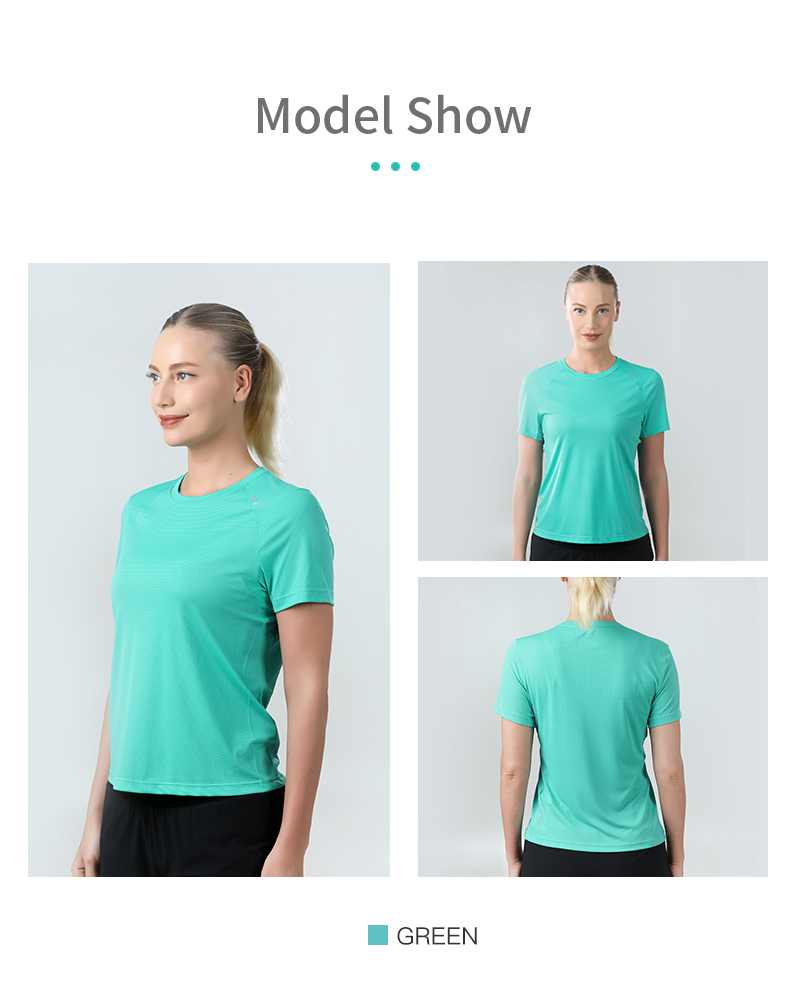 AONIJIE Women Quick Drying Short Sleeve -PACE