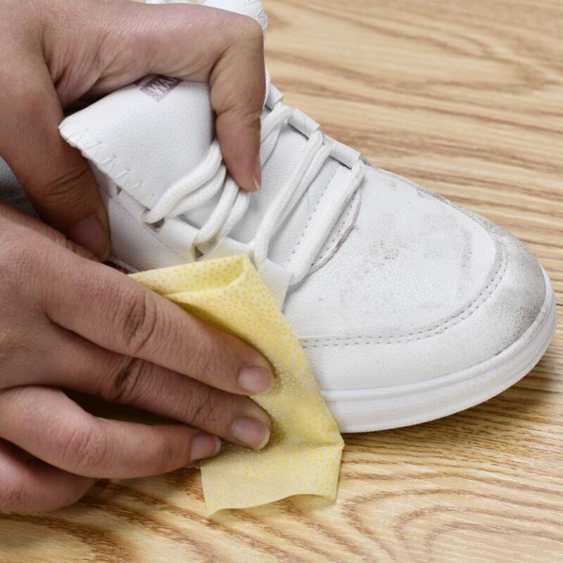 30pack/Box Shoe Wipes Disposable Shoe Cleaning Care for Sneakers - Quick Wet Wipes, Individually Wrapped-PACE