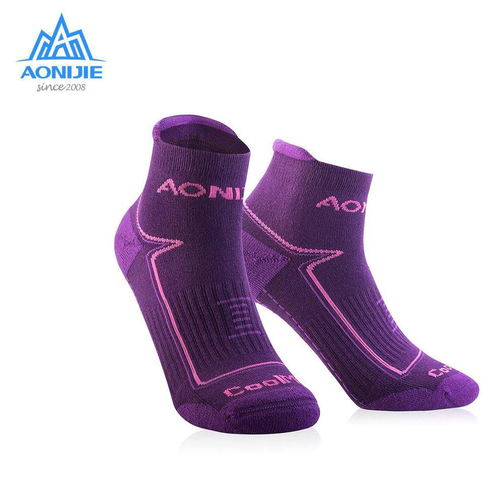 AONIJIE Comfort Sport Socks Purple