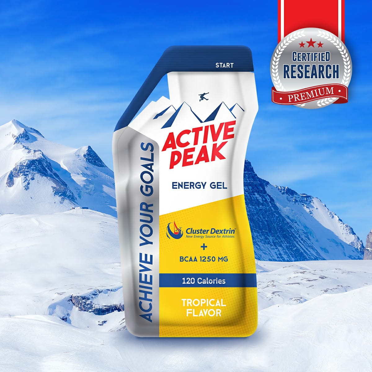 ACTIVE PEAK energy gel 40ml (Tropical Flavor)