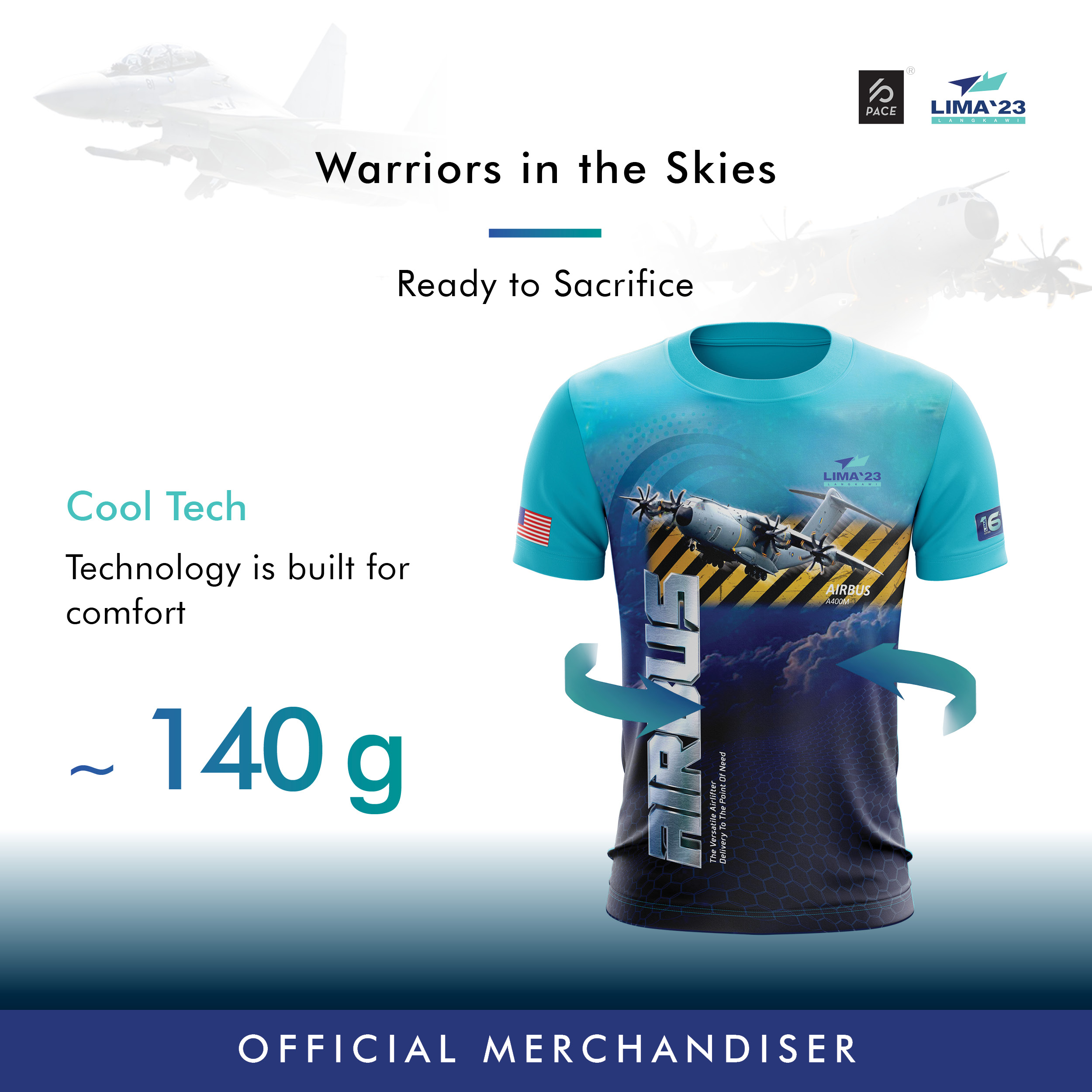 LIMA'23 Air Bus Tee Shirt