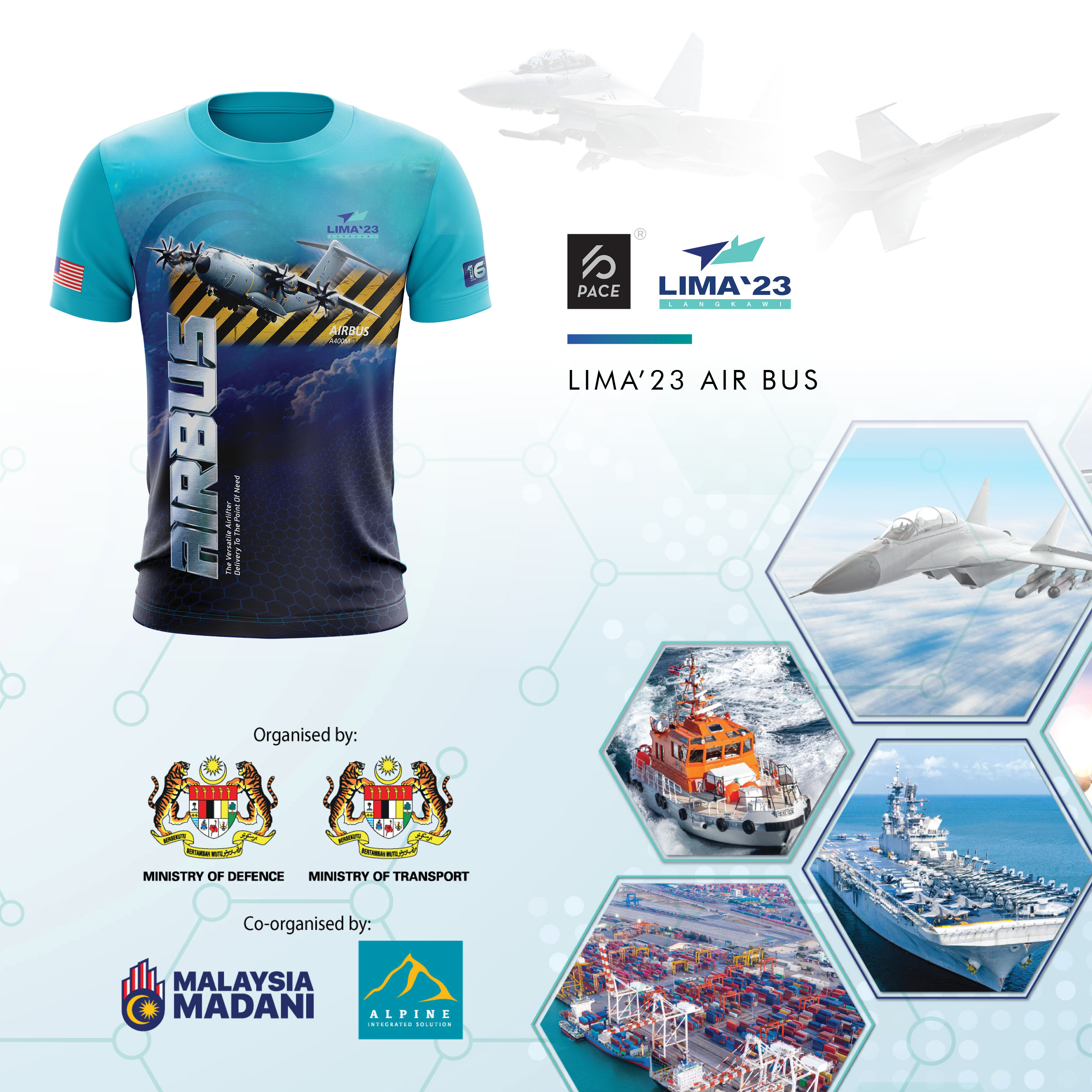 LIMA'23 Air Bus Tee Shirt