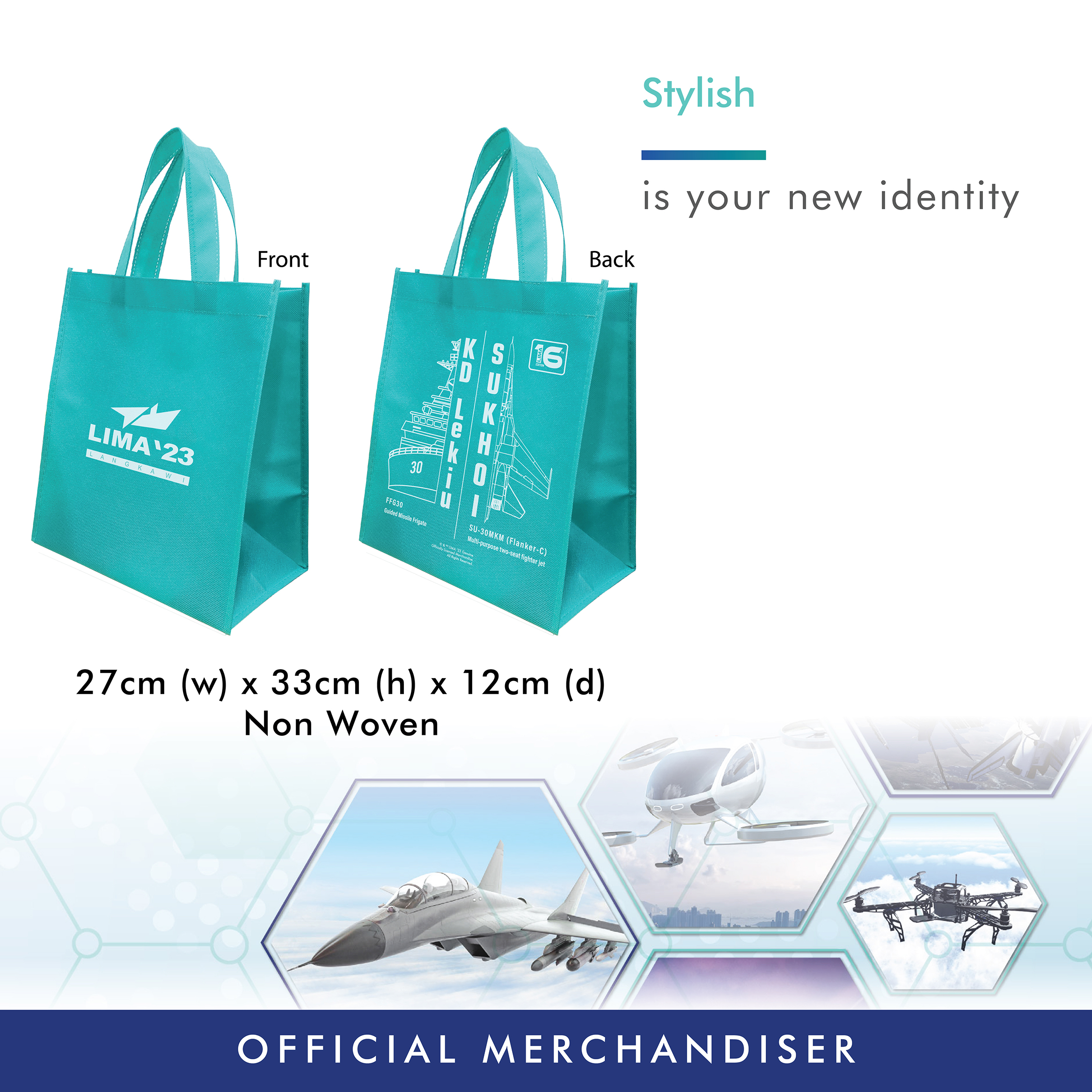 LIMA23 Non woven bag (Small)