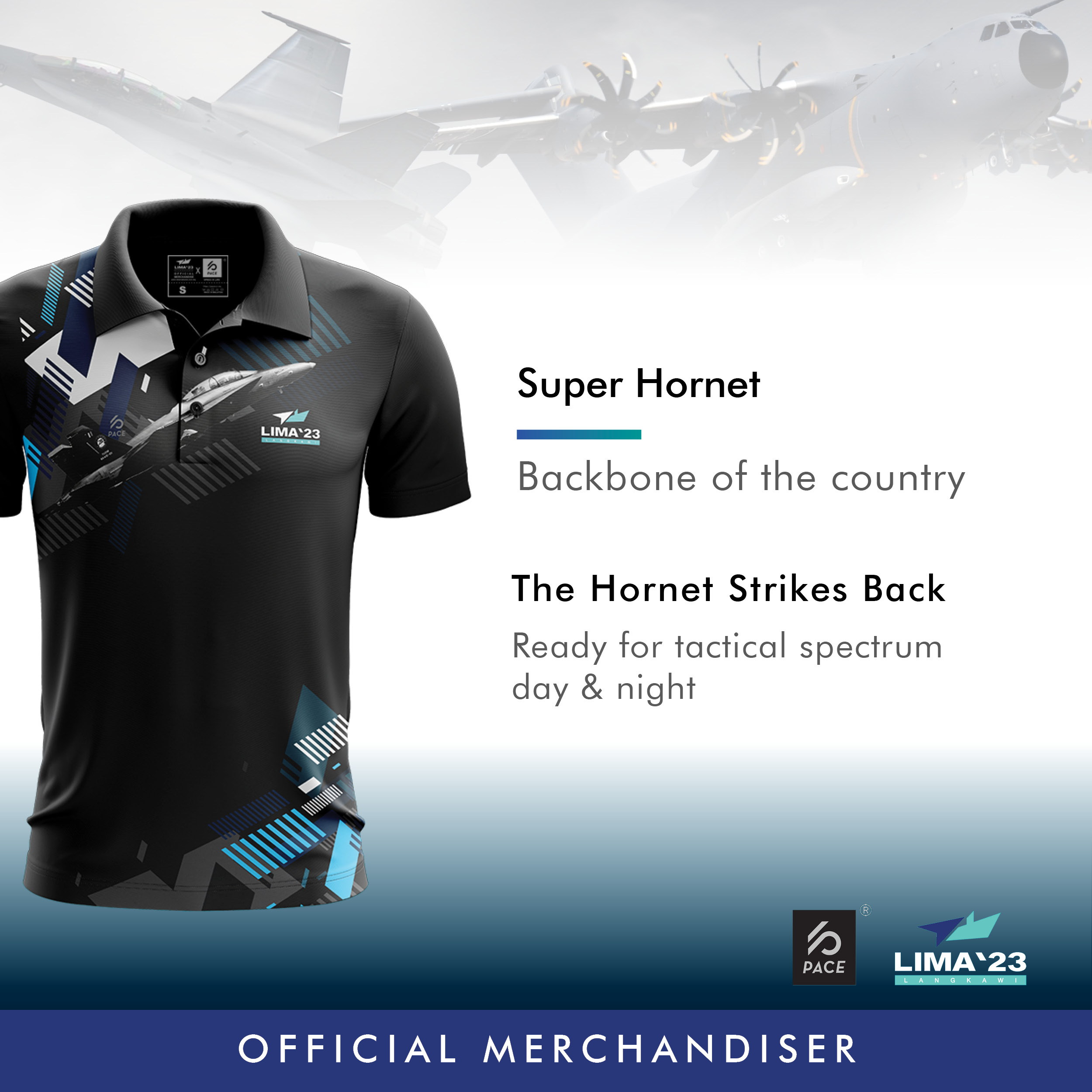 LIMA23 Super Hornet Polo Shirt