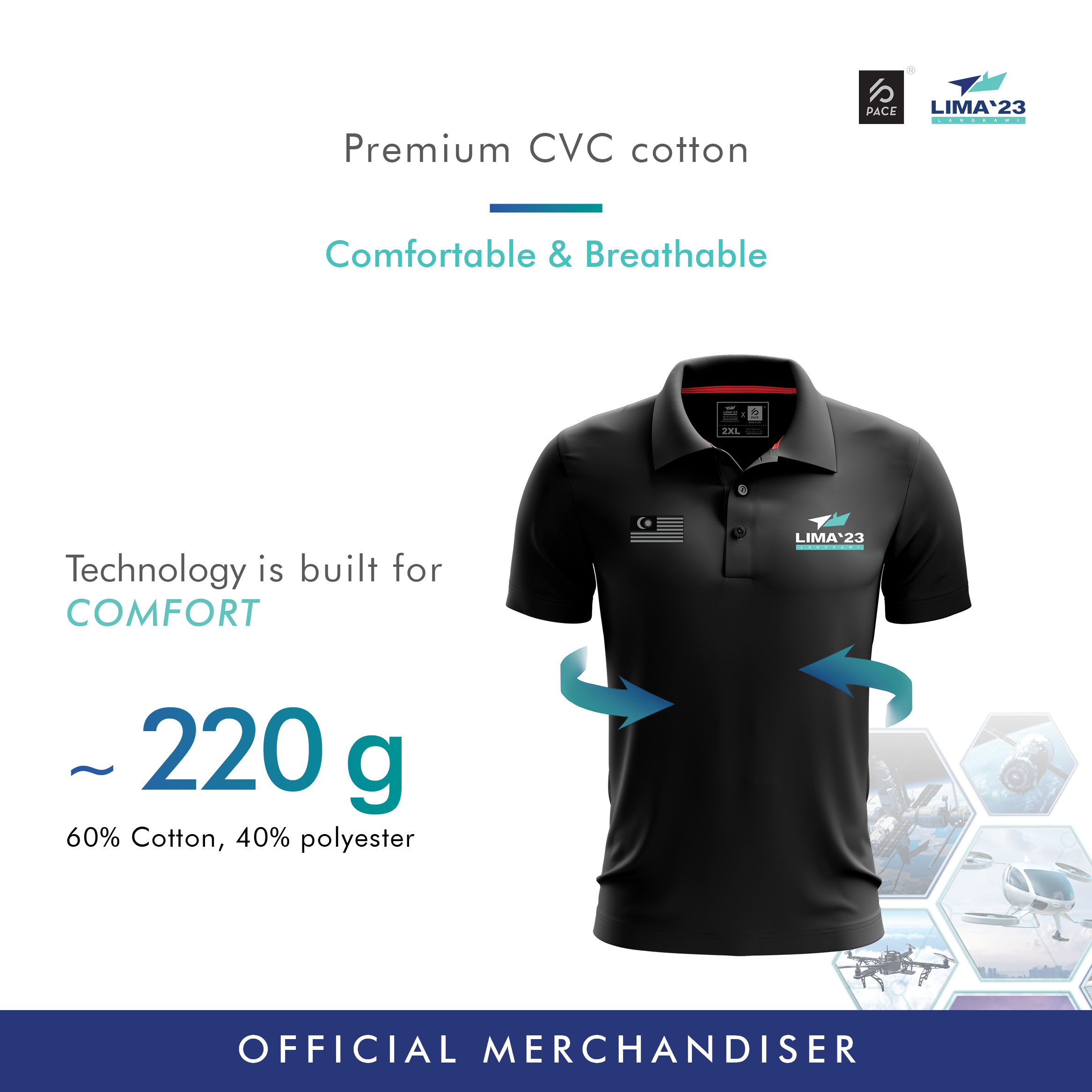 Lima'23 Classic Polo