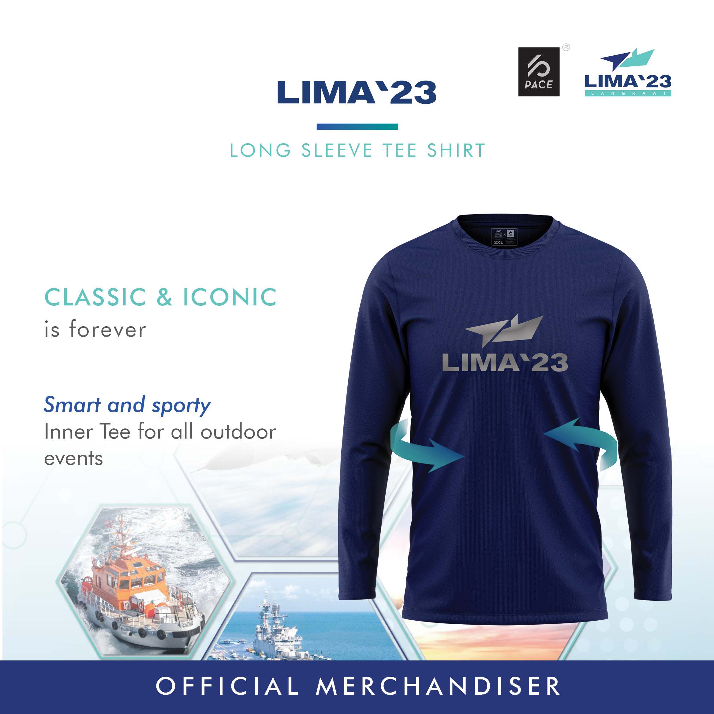 LIMA23 Long Sleeve Tee Shirt 