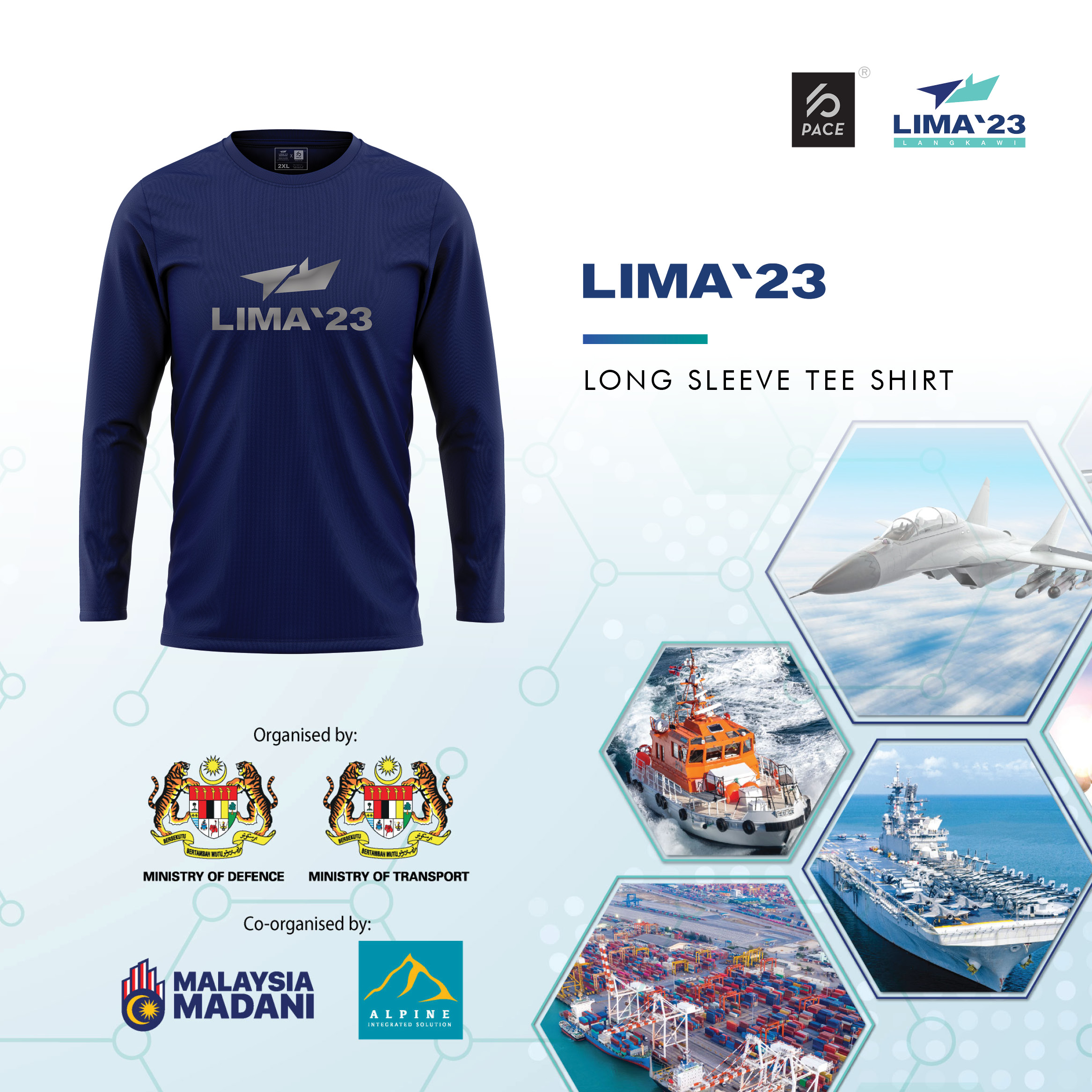 LIMA23 Long Sleeve Tee Shirt 
