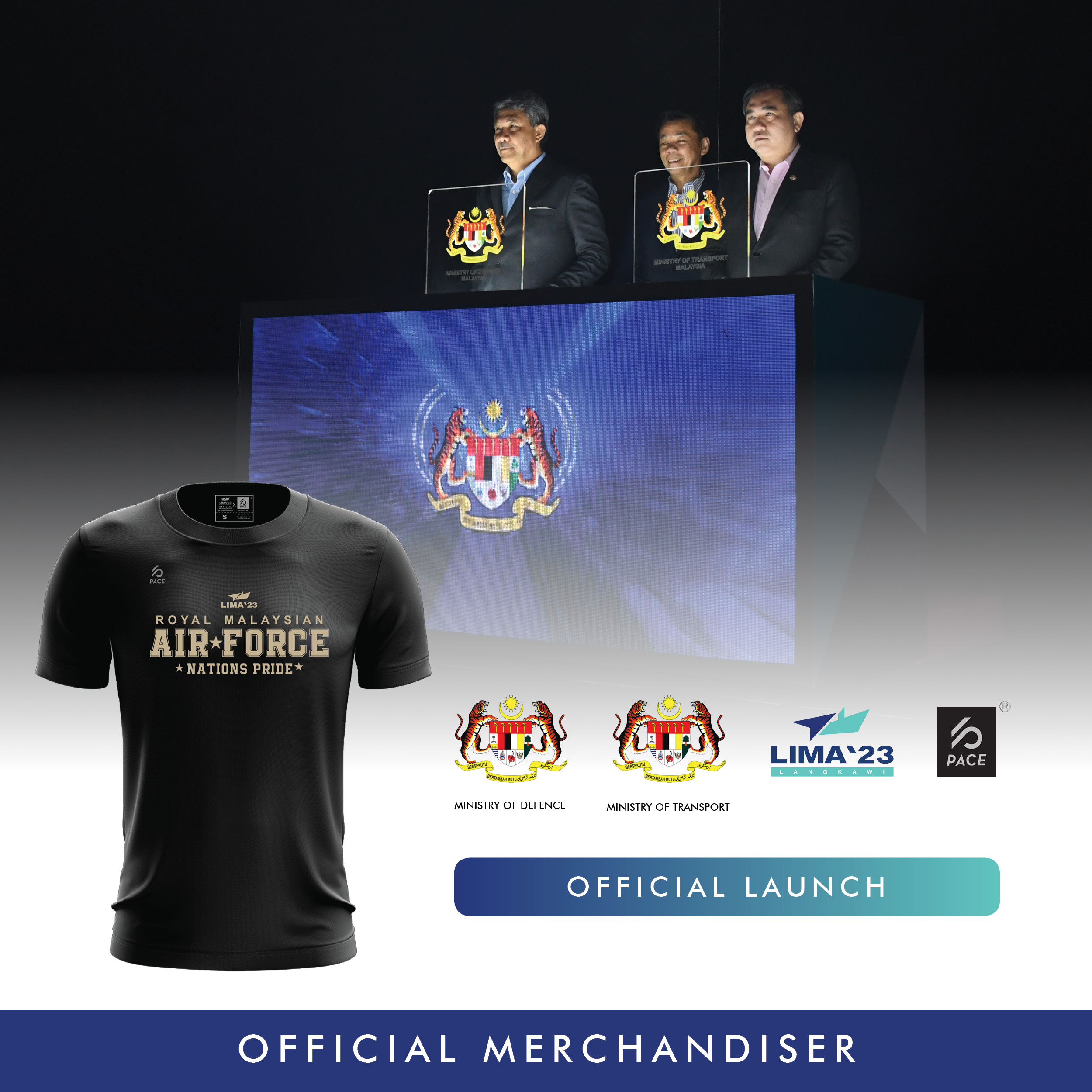 LIMA23 Graphic Tee Air Force 